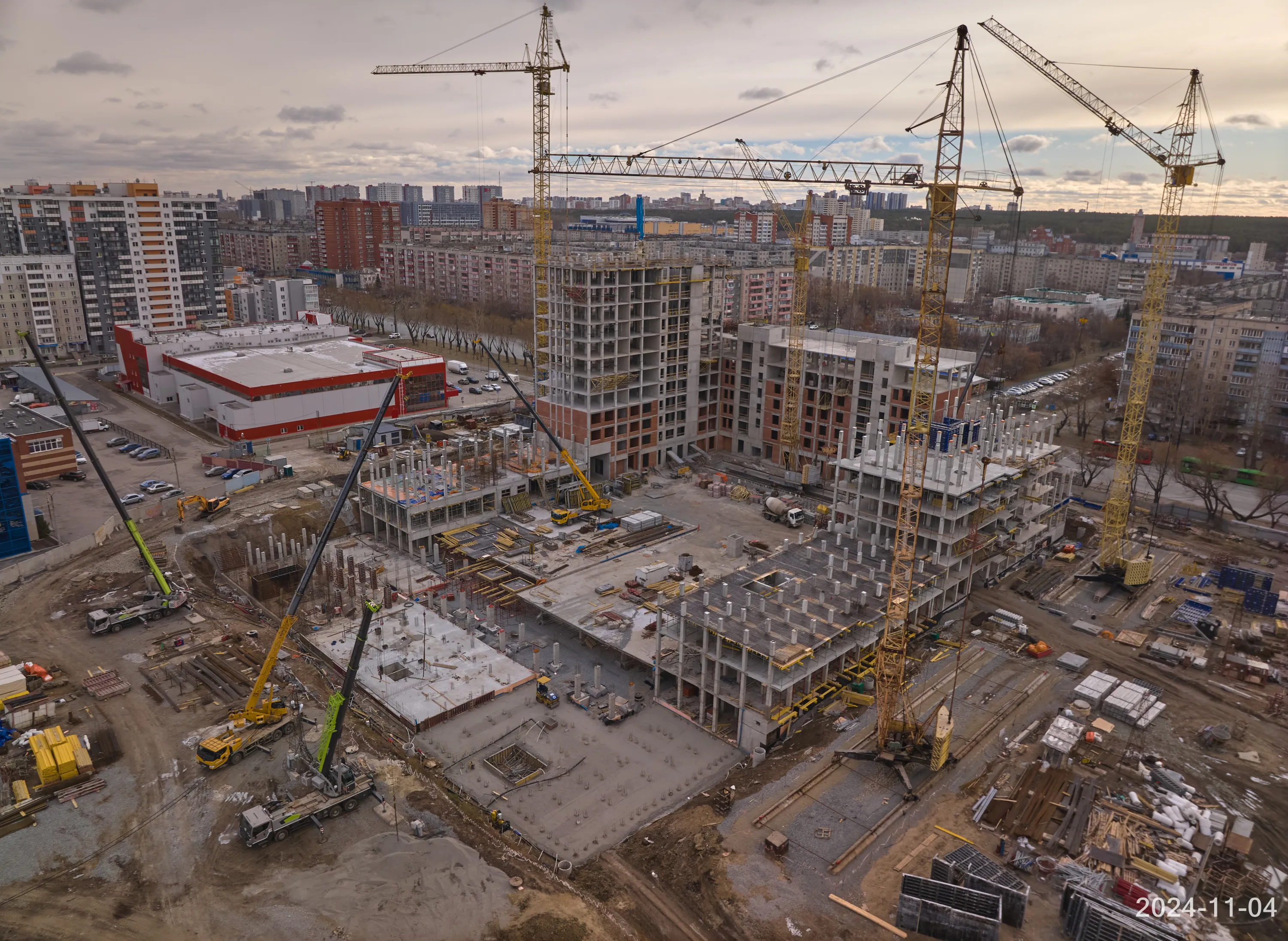 ЖК Голос Кашириных ход строительства