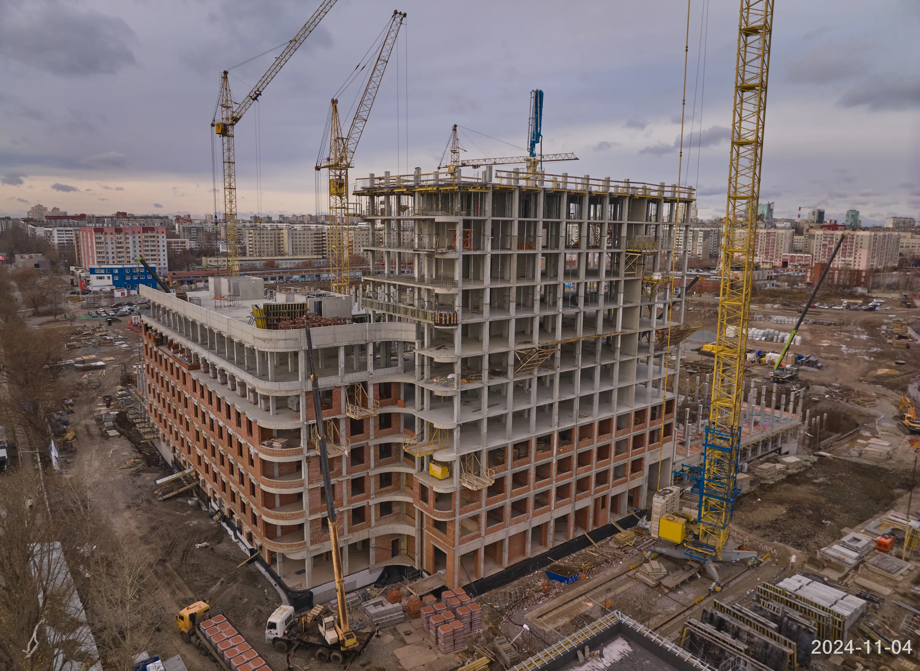 ЖК Голос Кашириных ход строительства