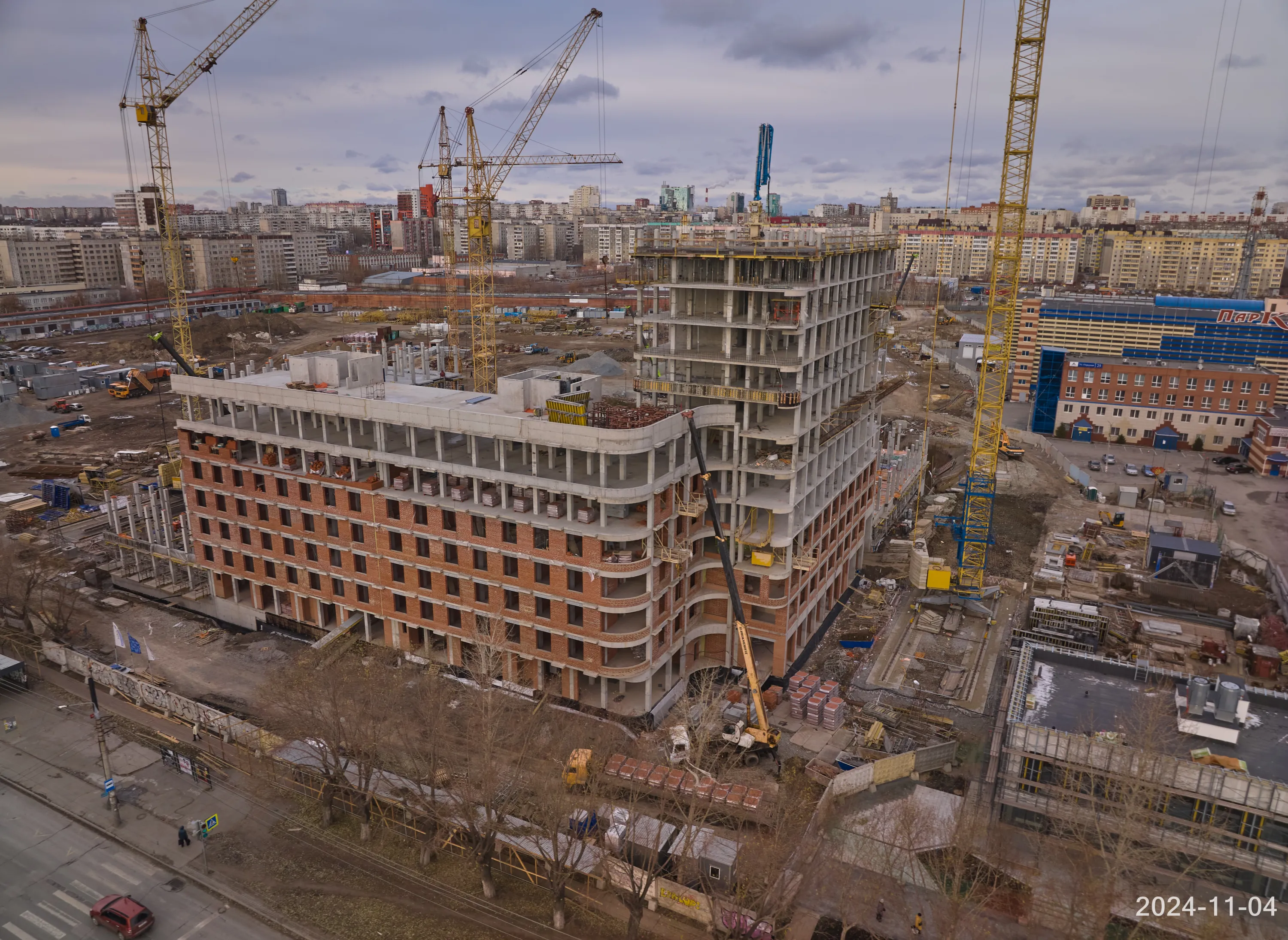 ЖК Голос Кашириных ход строительства