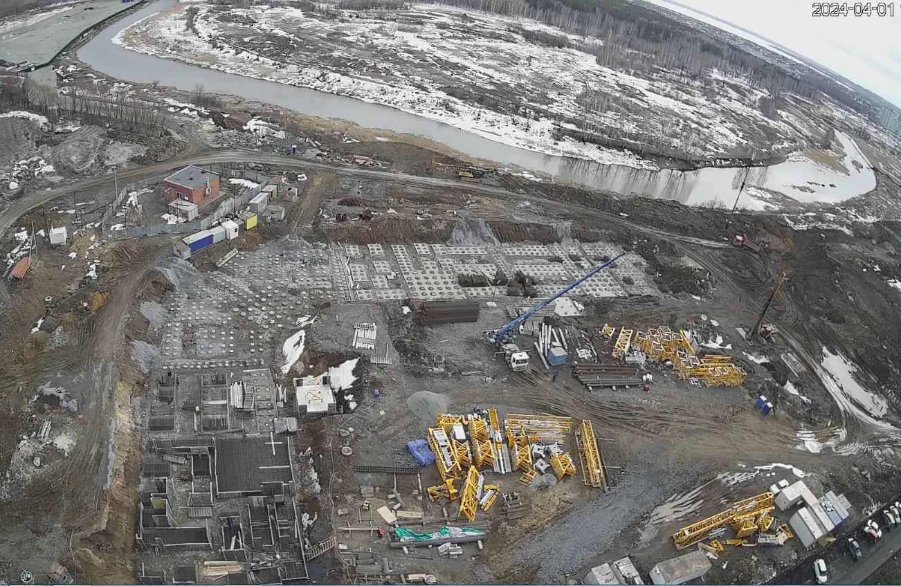 ЖК "АКАДЕМ Riverside (АКАДЕМ Риверсайд)" ход строительства