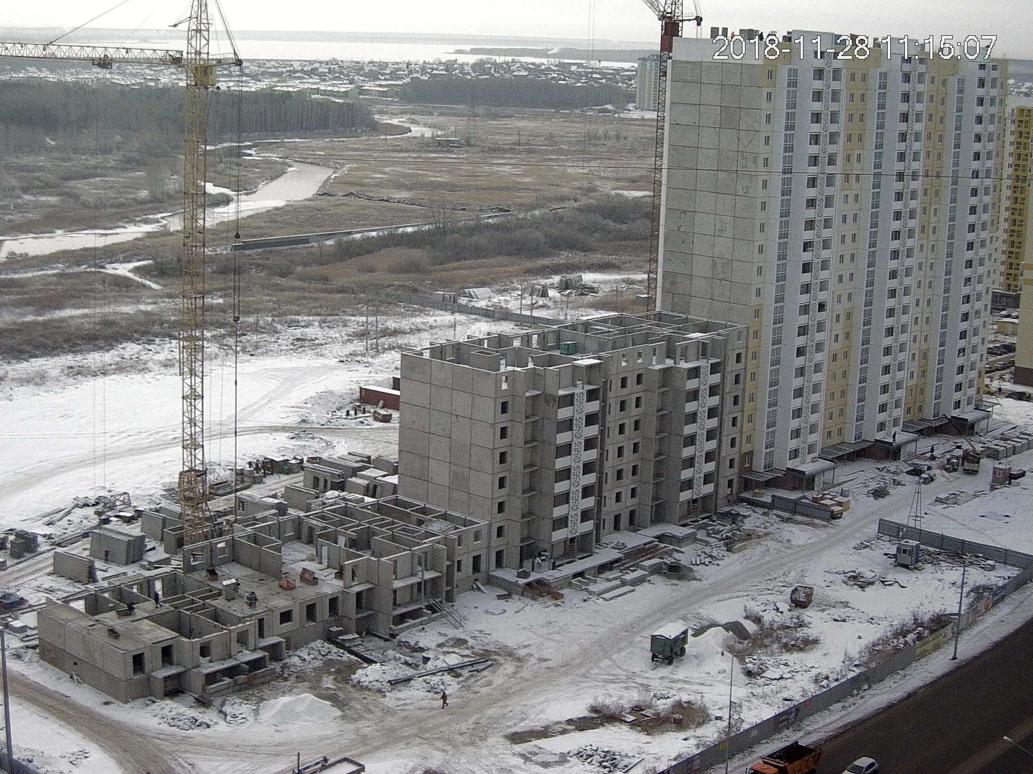 ЖК "АКАДЕМ Riverside (АКАДЕМ Риверсайд)" ход строительства