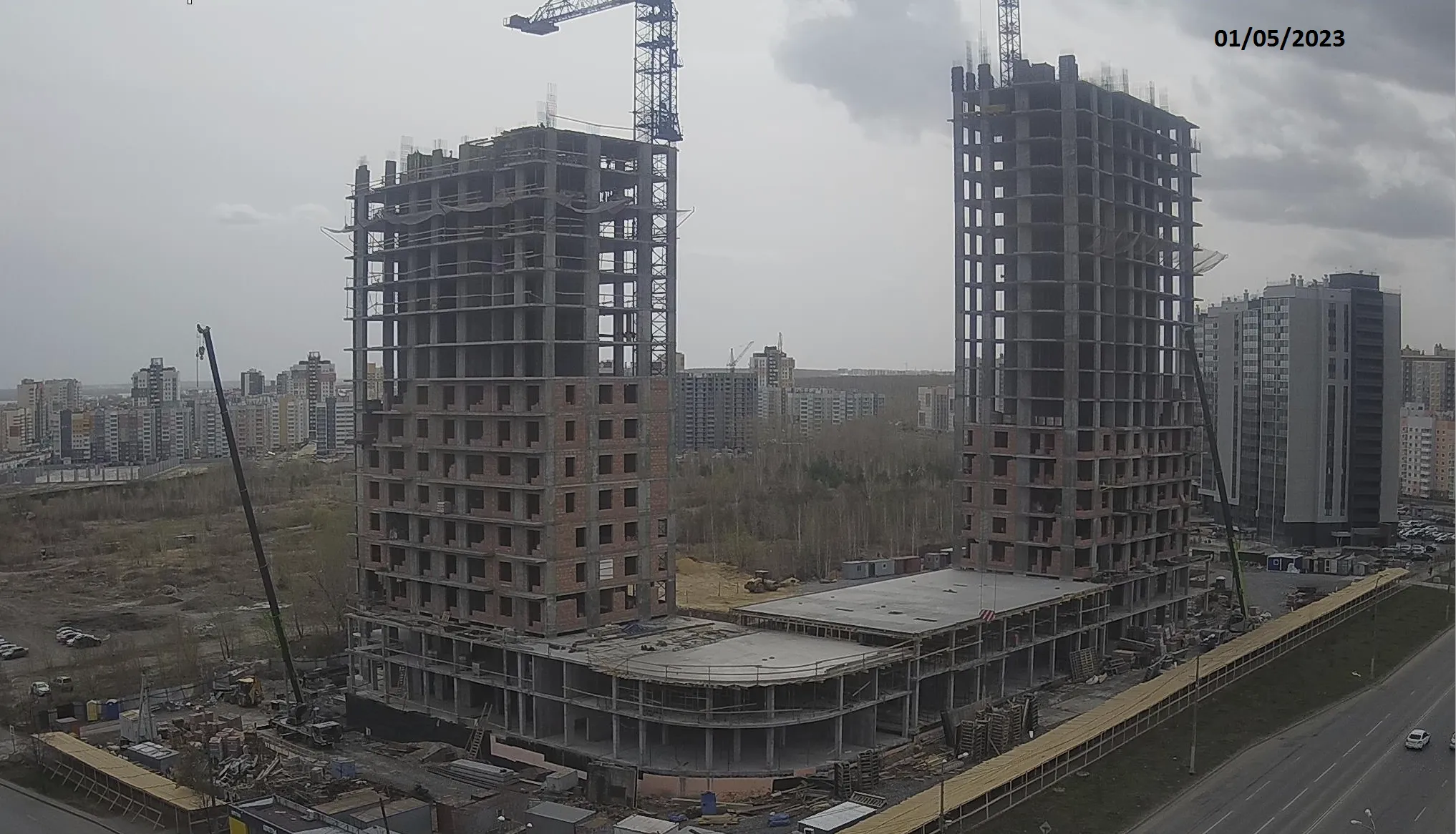 ЖК "ВИДНЫЙ" ход строительства