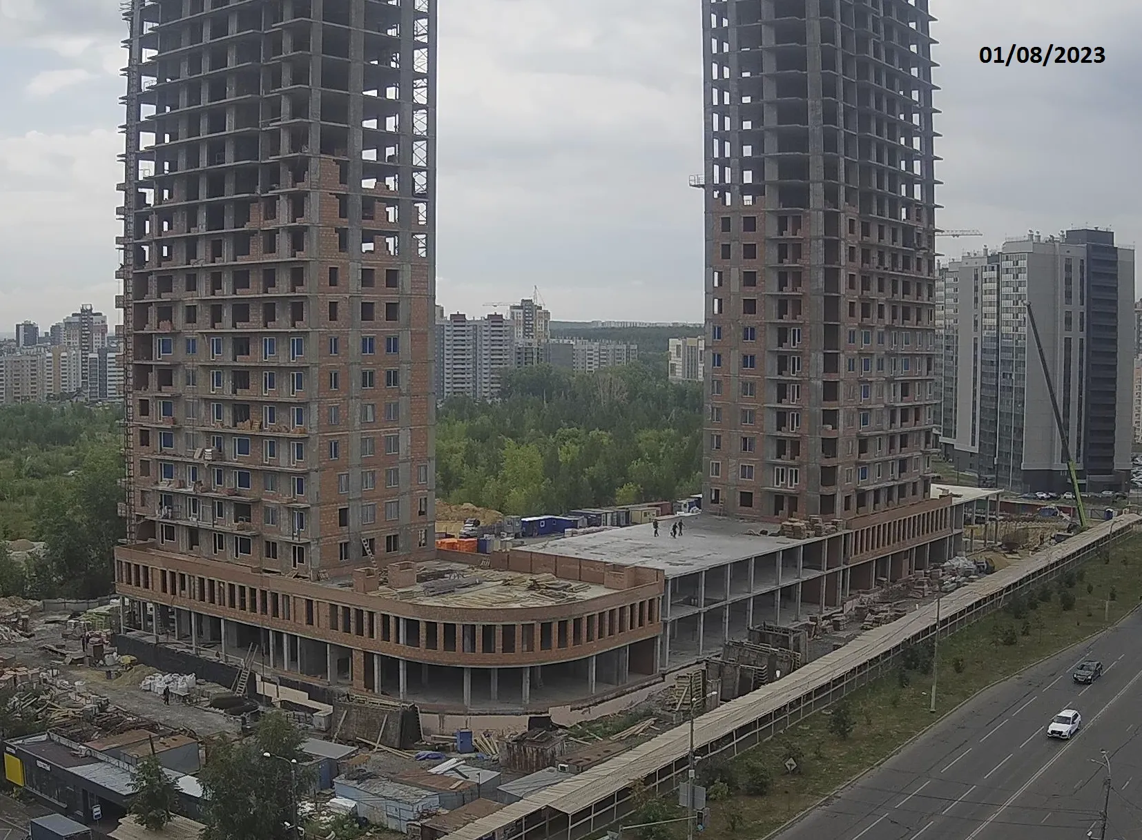 ЖК "ВИДНЫЙ" ход строительства