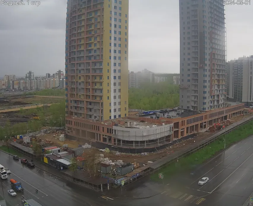 ЖК "ВИДНЫЙ" ход строительства