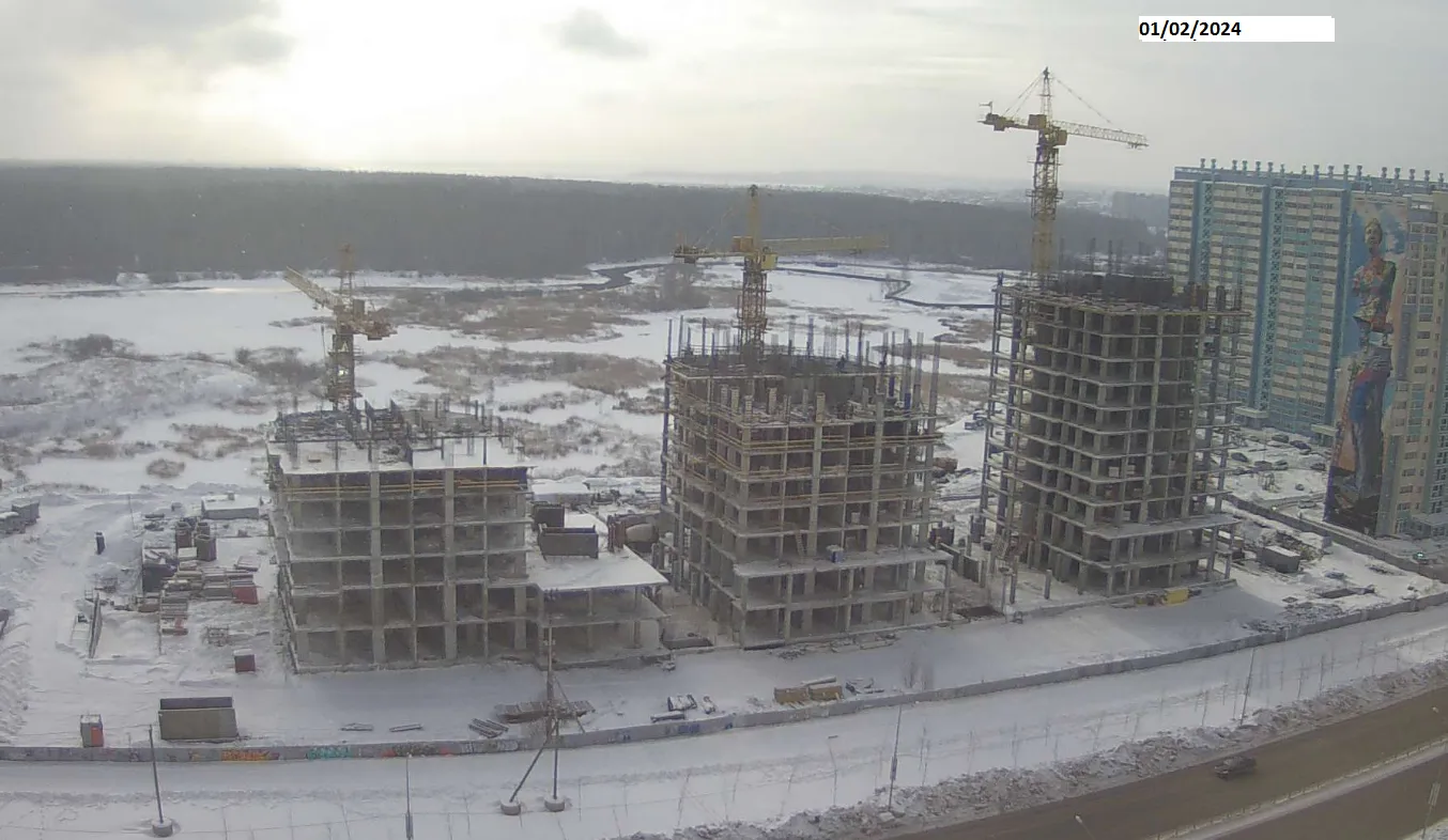 ЖК Спортивный ход строительства