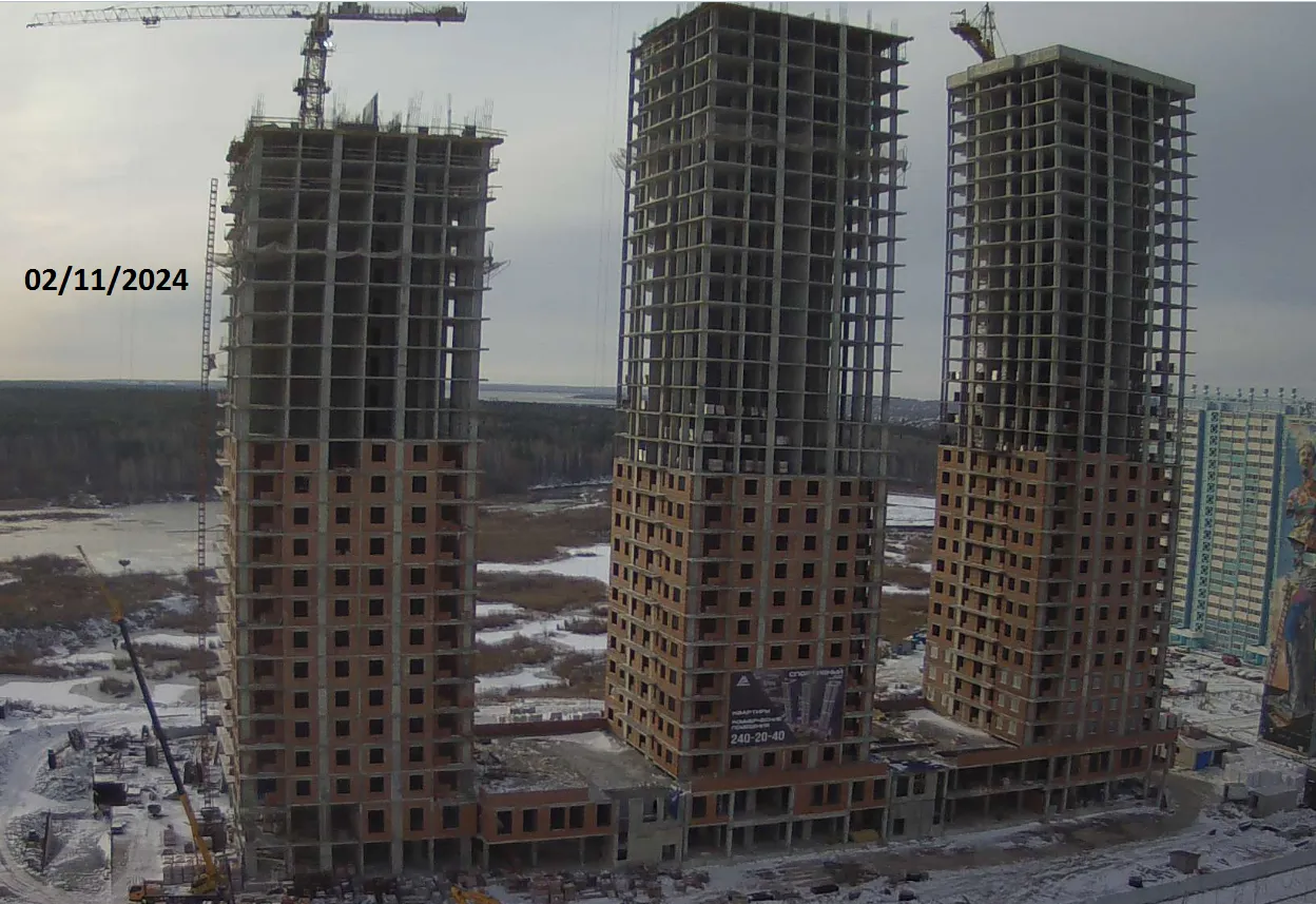 ЖК Спортивный ход строительства