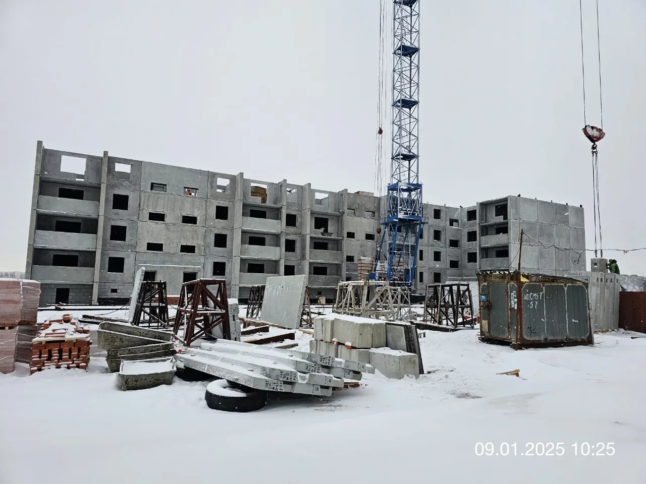 ЖК по ул. Кулибина ход строительства