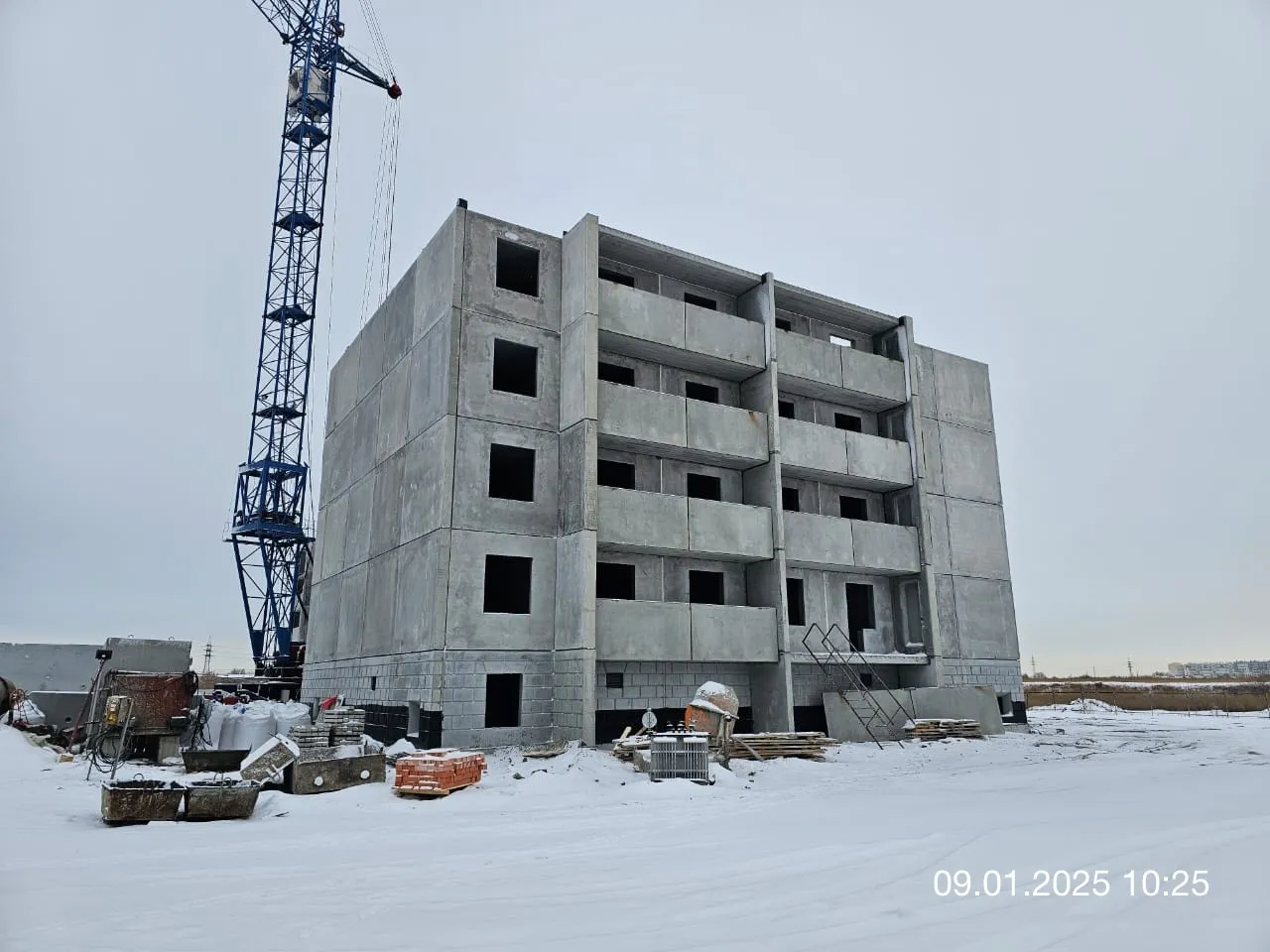 ЖК по ул. Кулибина ход строительства