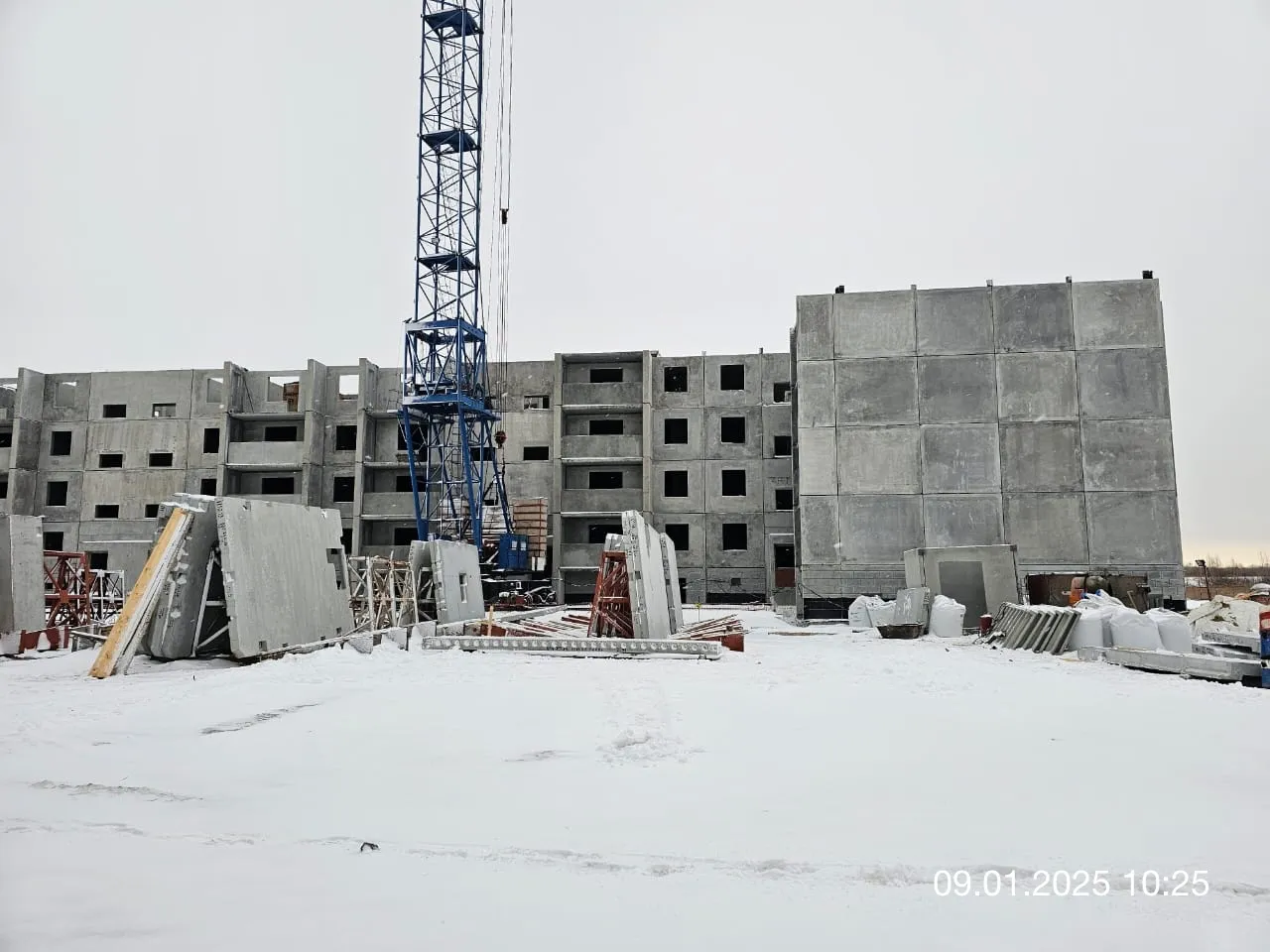 ЖК по ул. Кулибина ход строительства