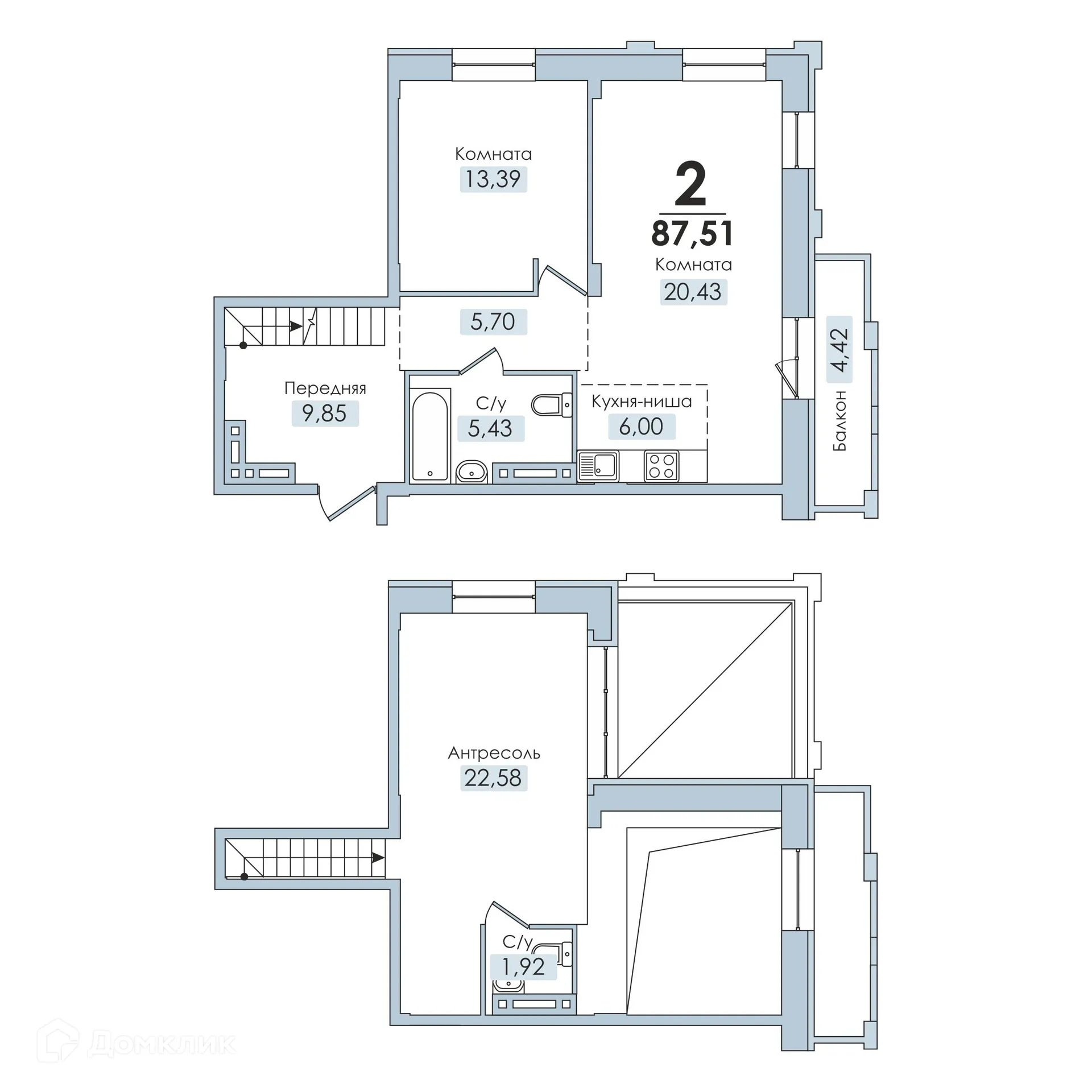 Фото квартиры в ЖК КД Малевич