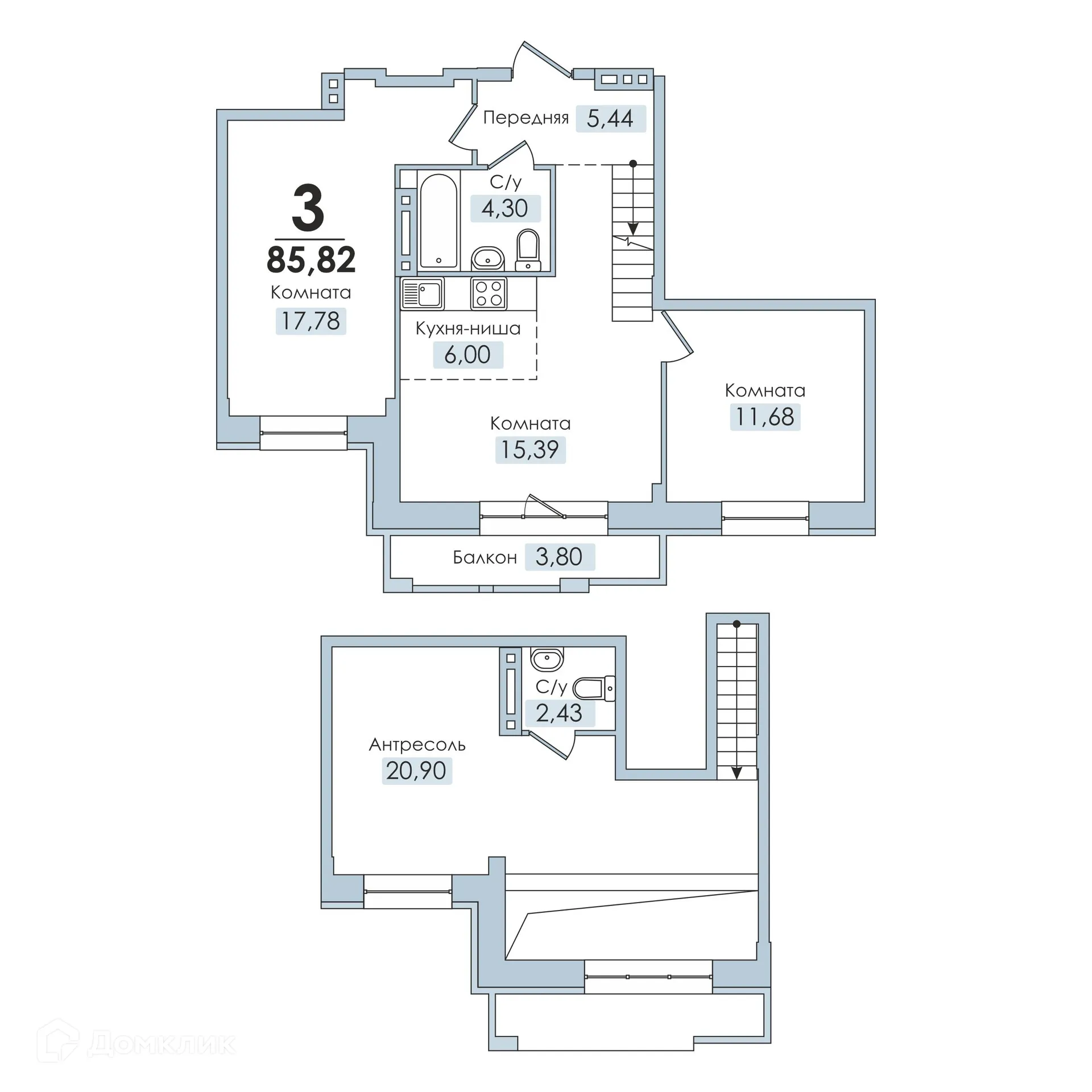 Фото квартиры в ЖК КД Малевич