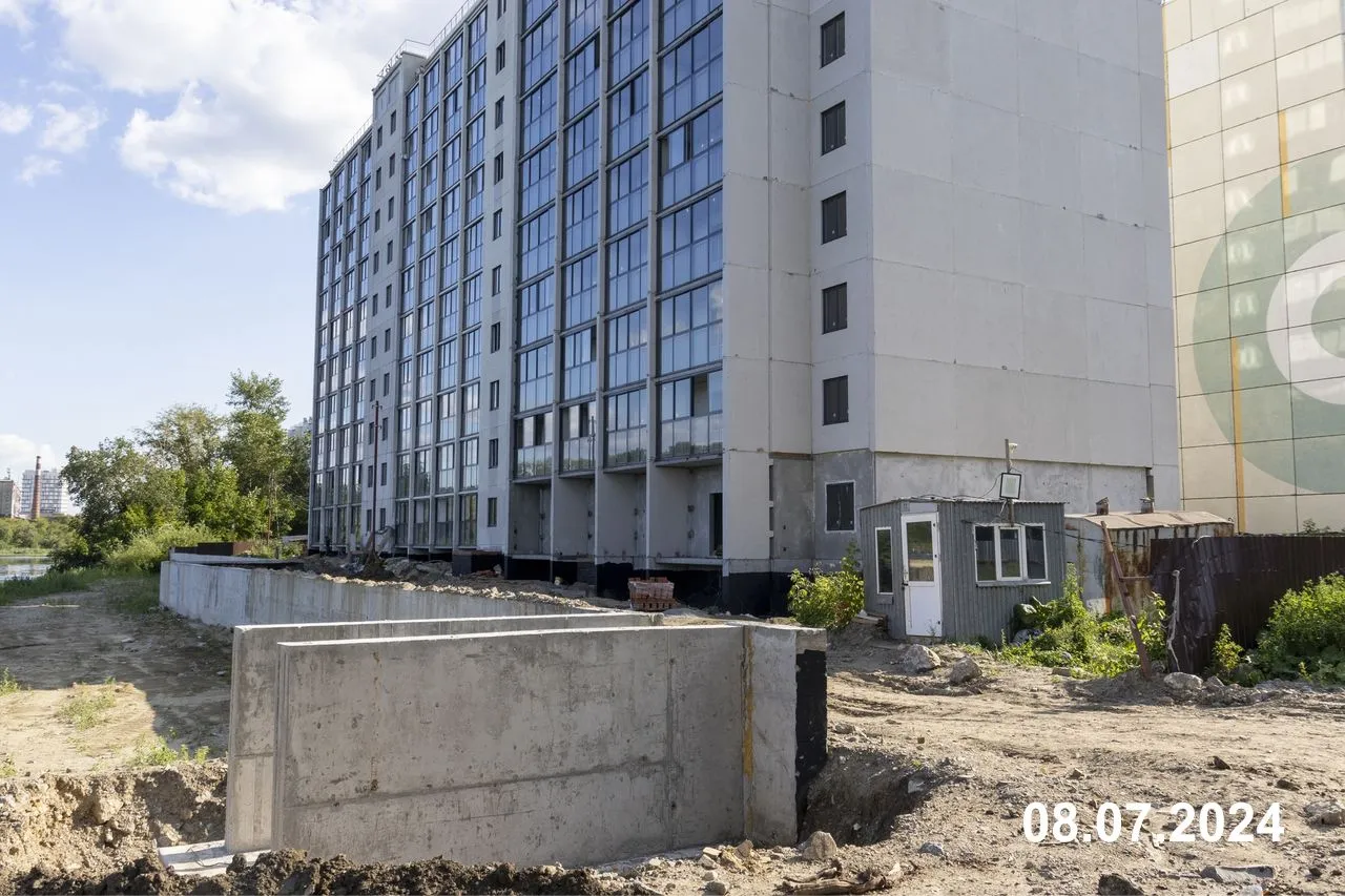 ЖК Дом на Набережной ход строительства