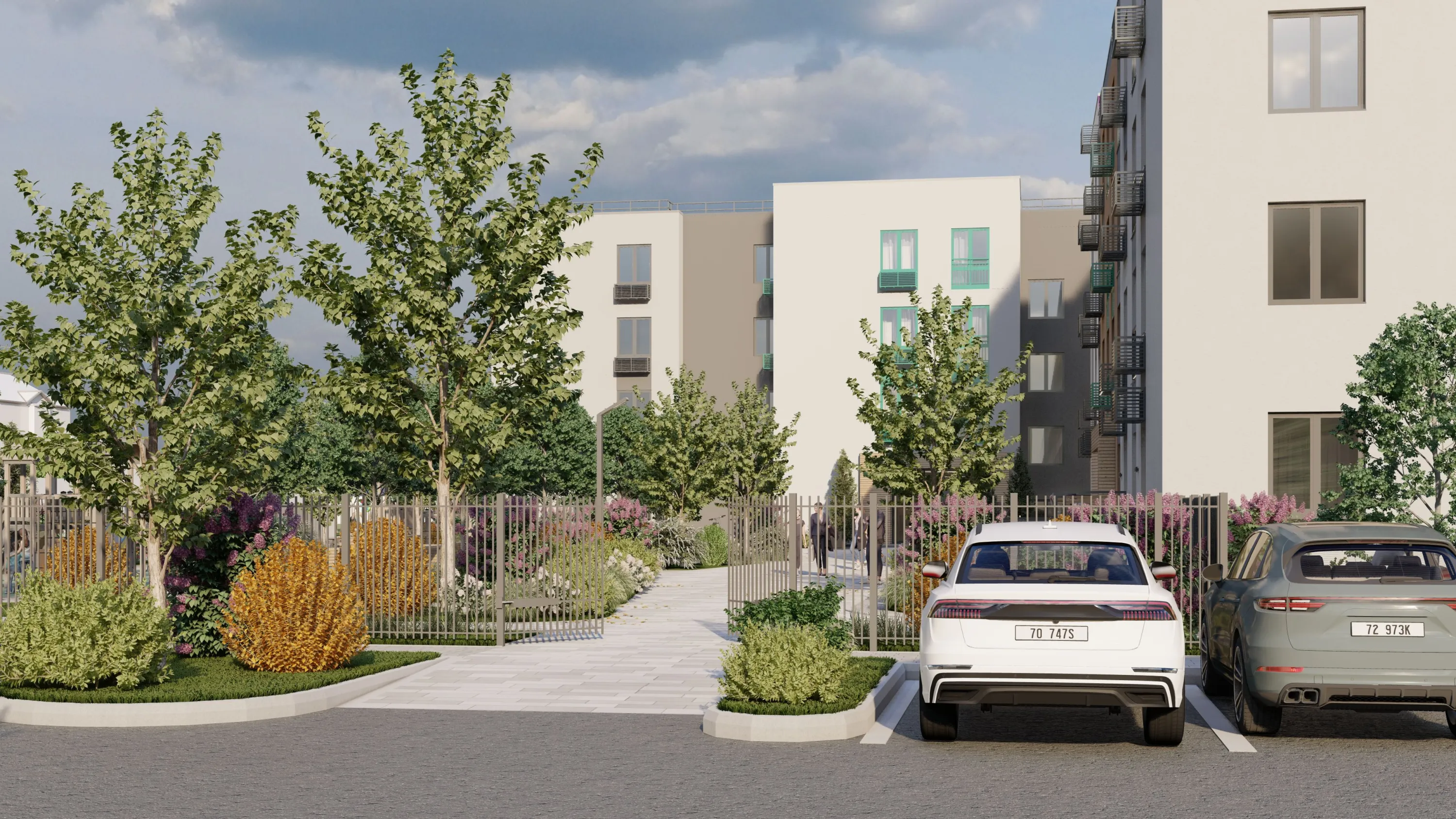 Планировка 2-комнатной квартиры 58 м² в ЖК ЖК Южный Парк, г. Южноуральск — фото 2