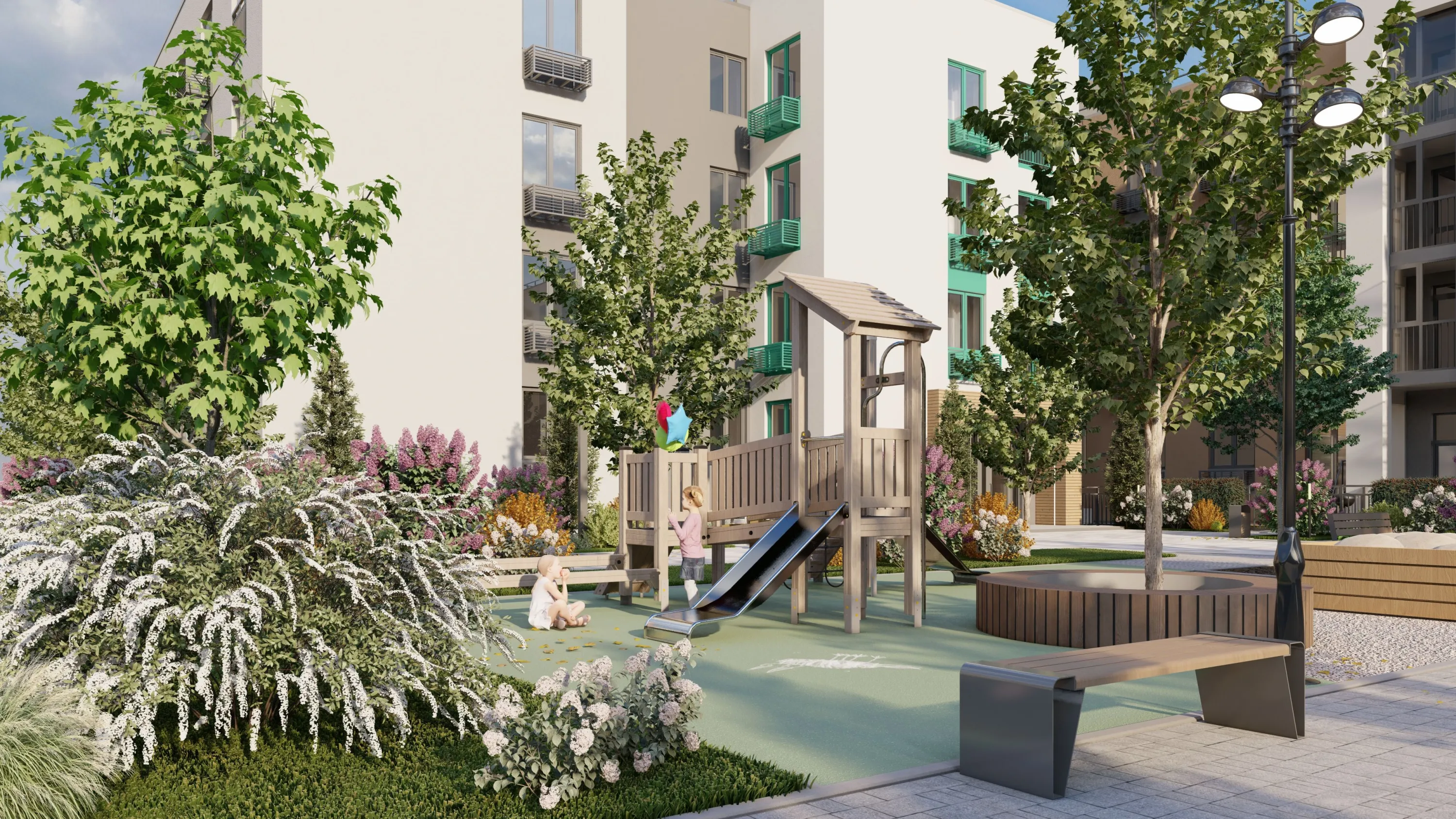 Планировка 2-комнатной квартиры 58 м² в ЖК ЖК Южный Парк, г. Южноуральск — фото 10