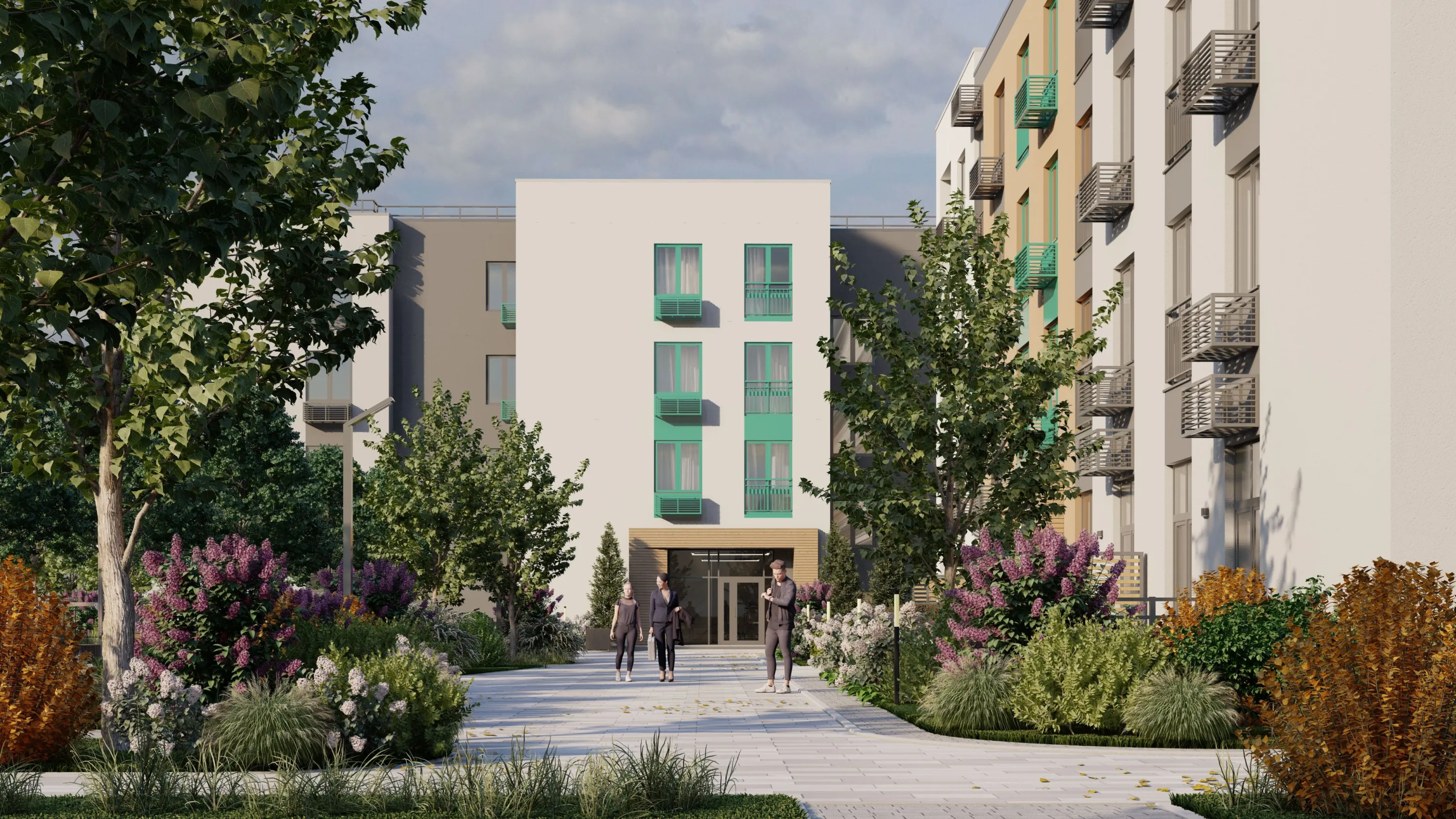 Планировка 2-комнатной квартиры 58 м² в ЖК ЖК Южный Парк, г. Южноуральск — фото 12