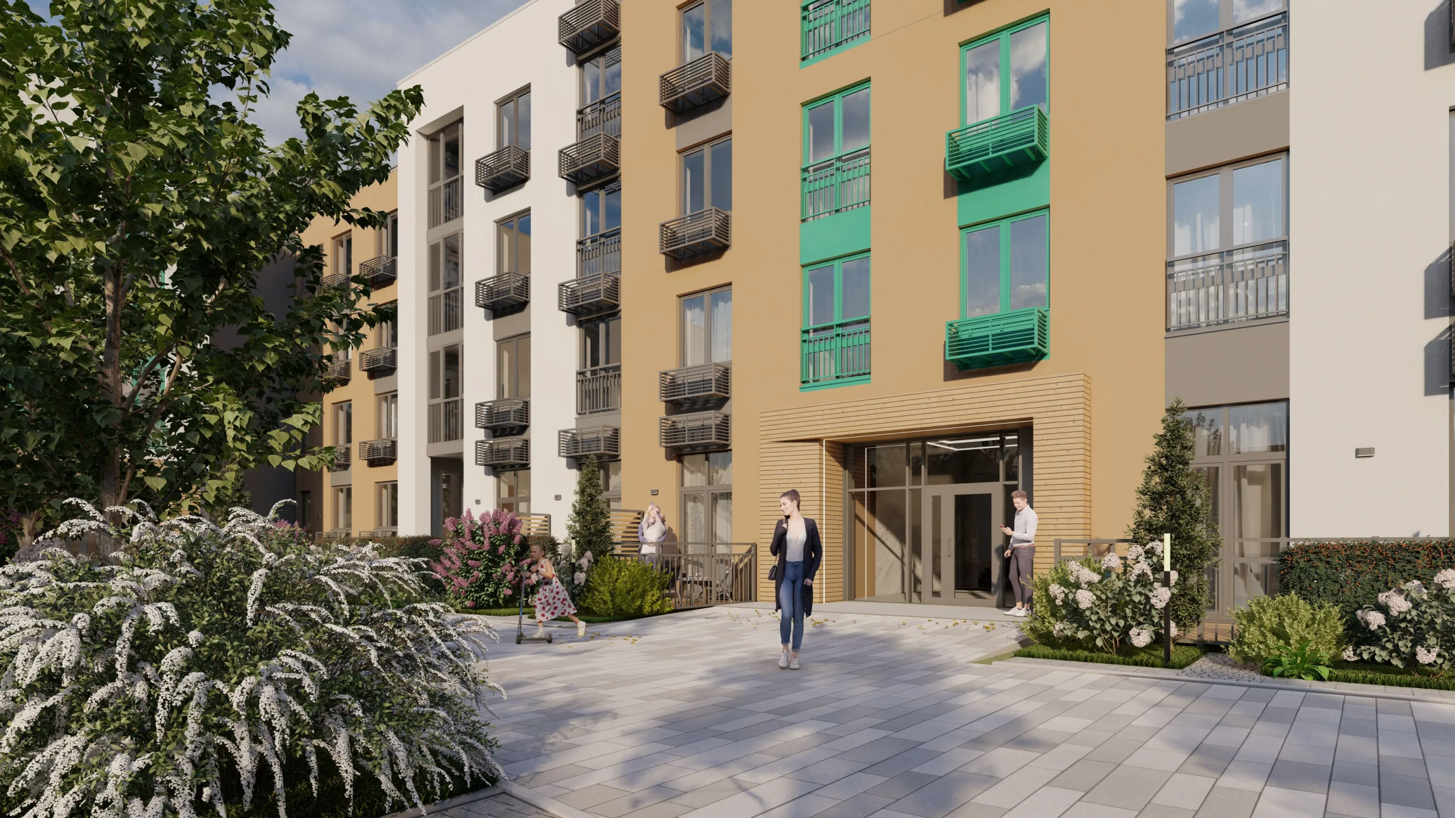 Планировка 2-комнатной квартиры 58 м² в ЖК ЖК Южный Парк, г. Южноуральск — фото 18