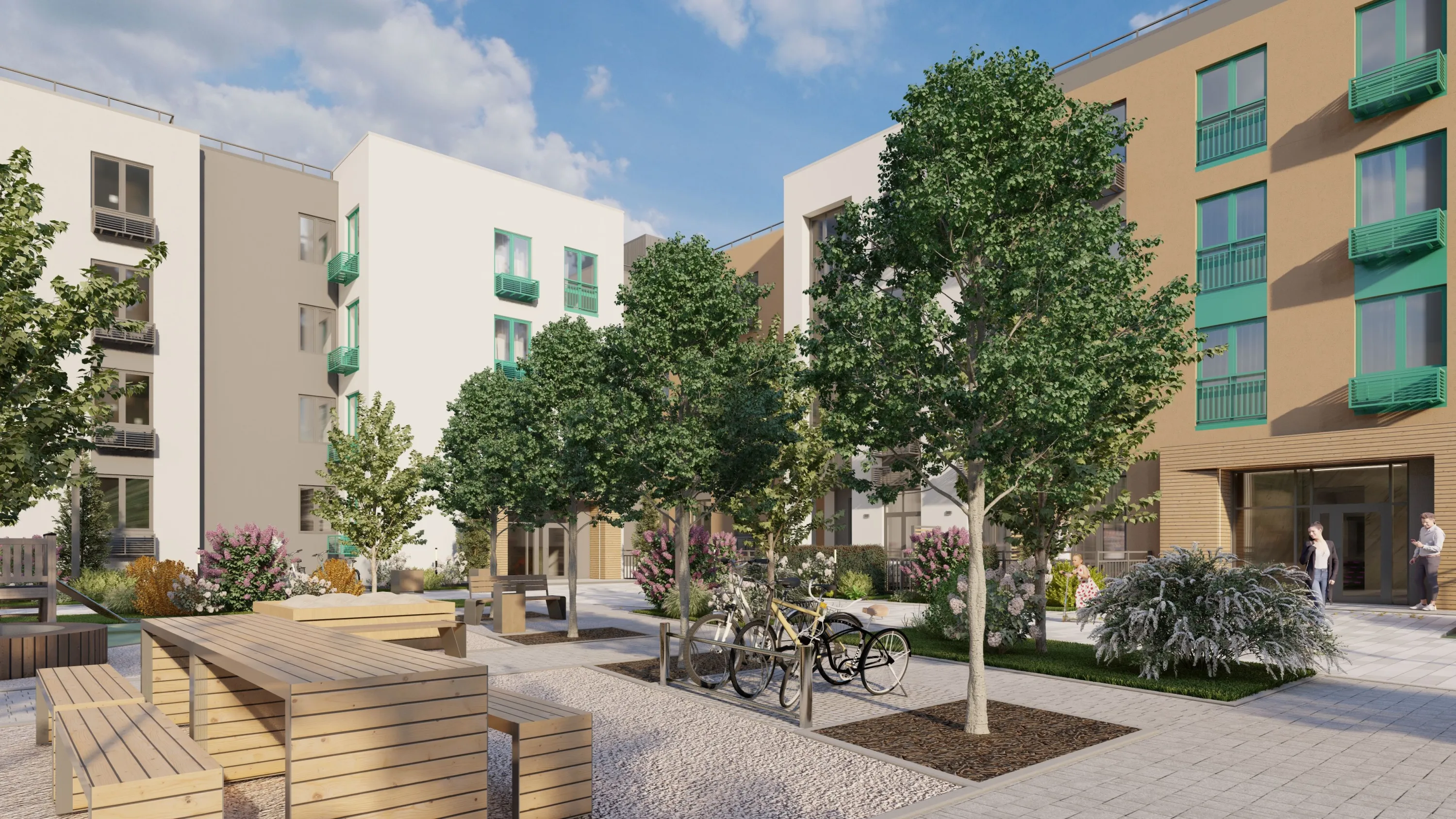 Планировка 2-комнатной квартиры 58 м² в ЖК ЖК Южный Парк, г. Южноуральск — фото 20