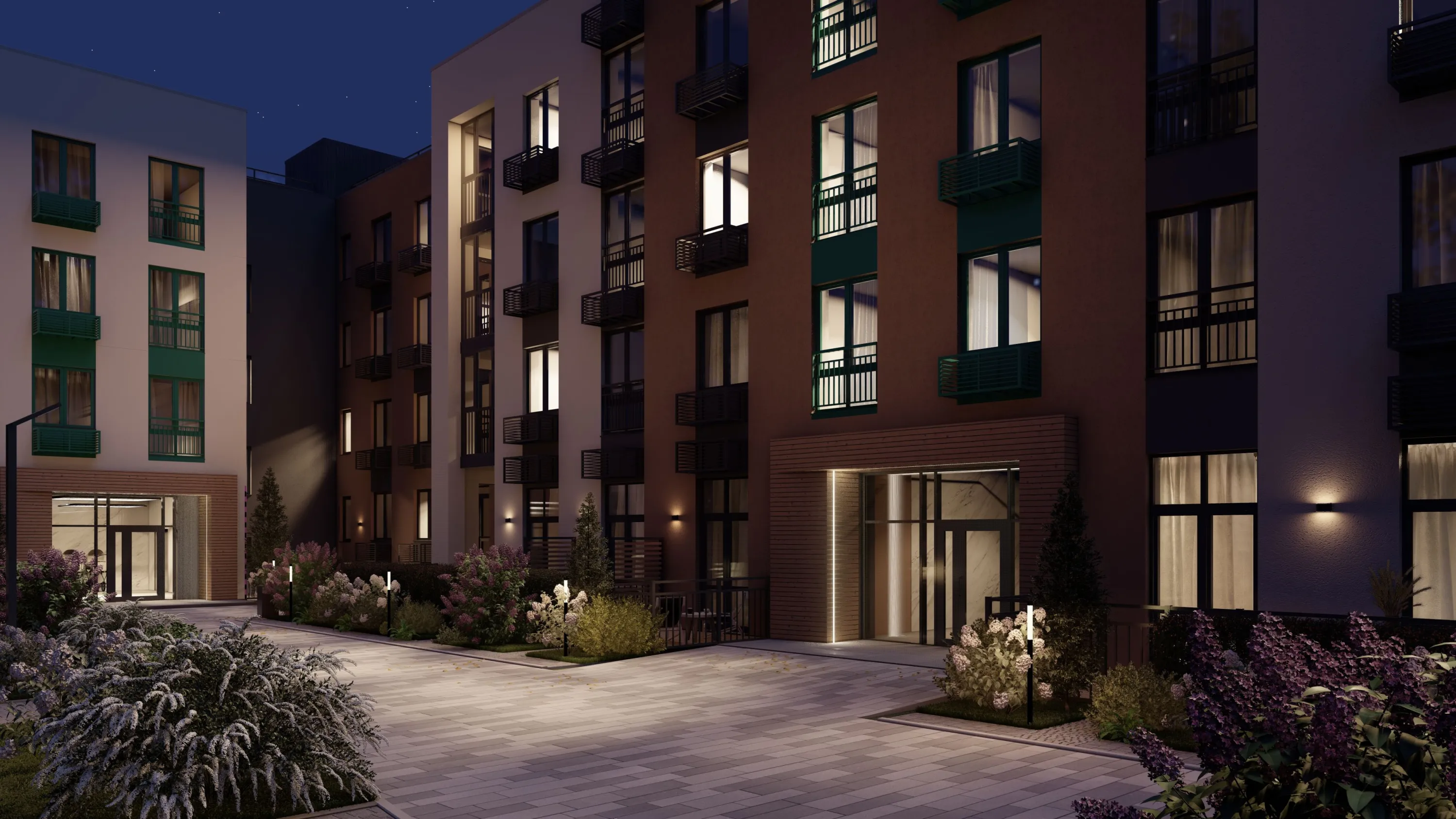 Планировка 2-комнатной квартиры 58 м² в ЖК ЖК Южный Парк, г. Южноуральск — фото 21