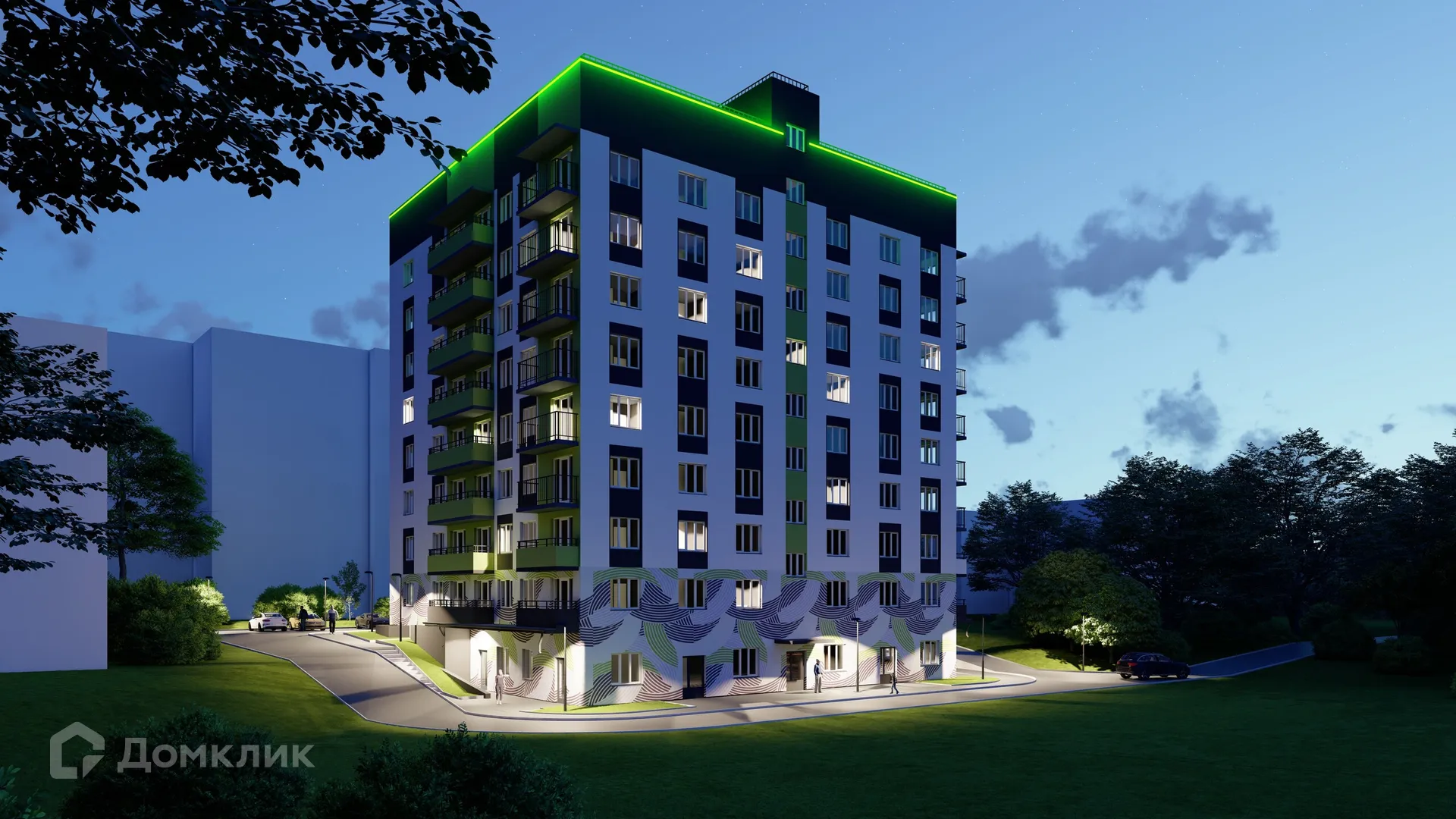 Планировка студии квартиры 31.96 м² в ЖК ЖК Лотос, г. с. Лобаново — фото 4