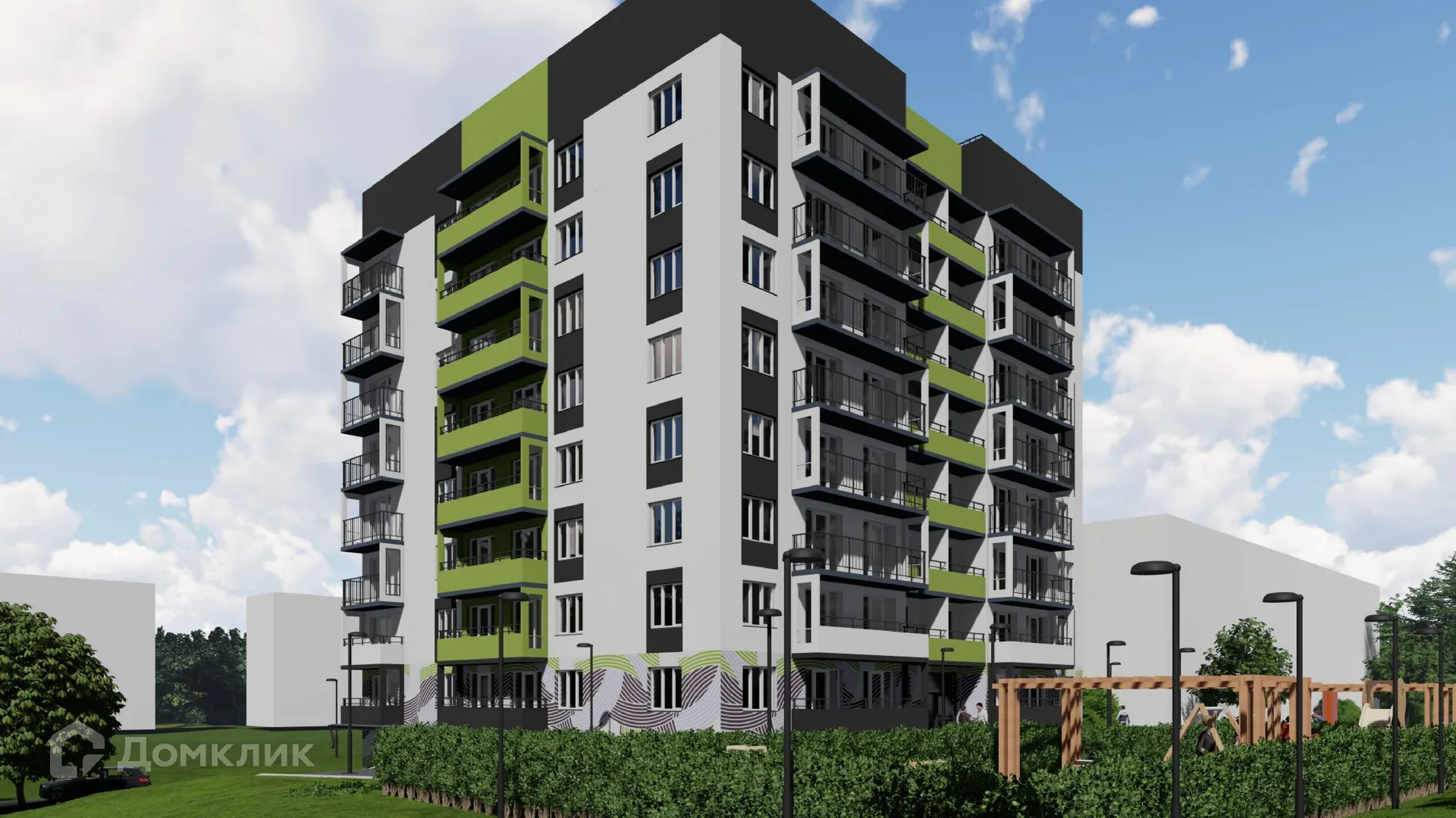 Планировка студии квартиры 31.96 м² в ЖК ЖК Лотос, г. с. Лобаново — фото 5