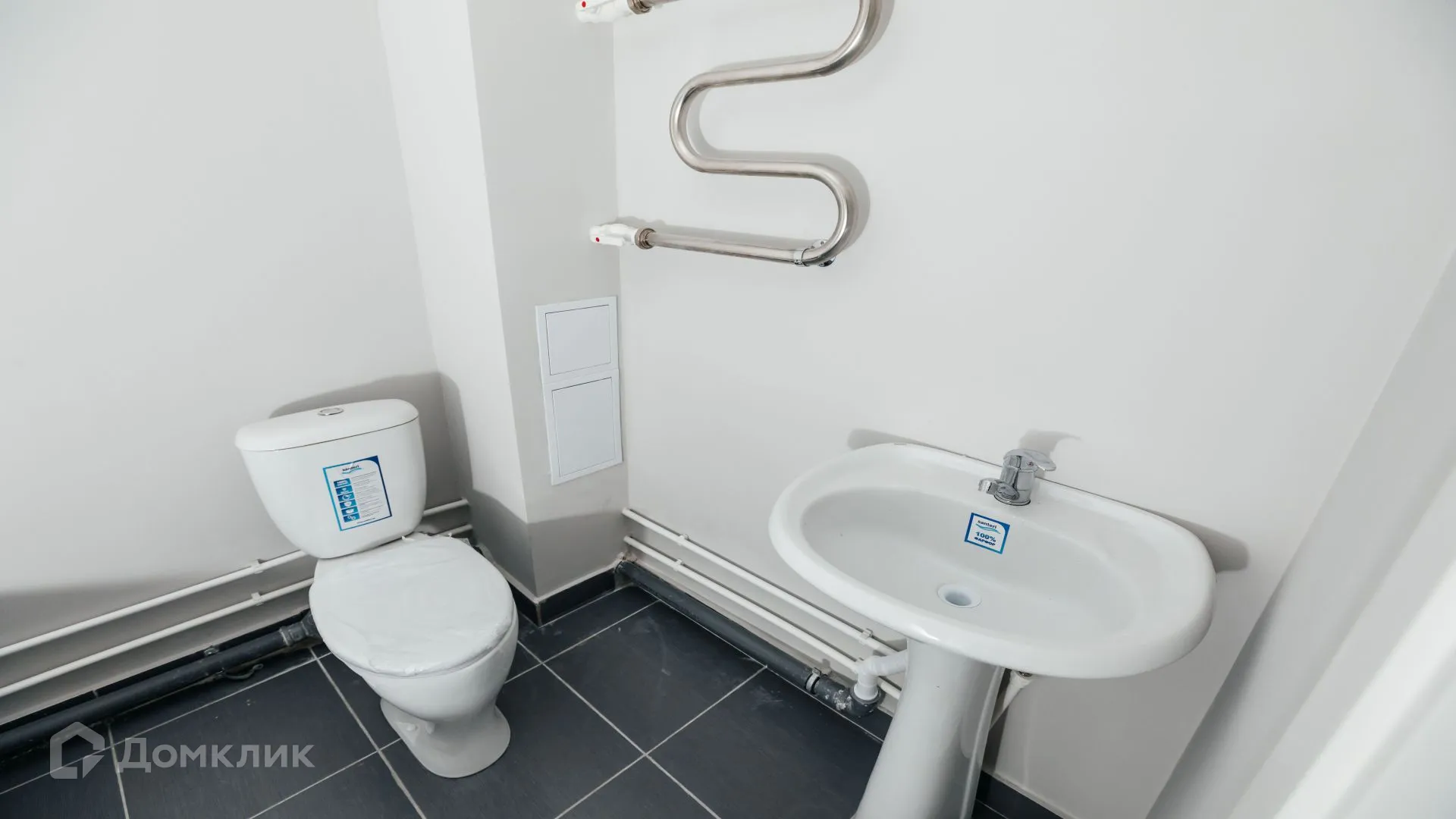 Планировка 3-комнатной квартиры 81.5 м² в ЖК Акварели Парк, г. Зеленодольск — фото 5