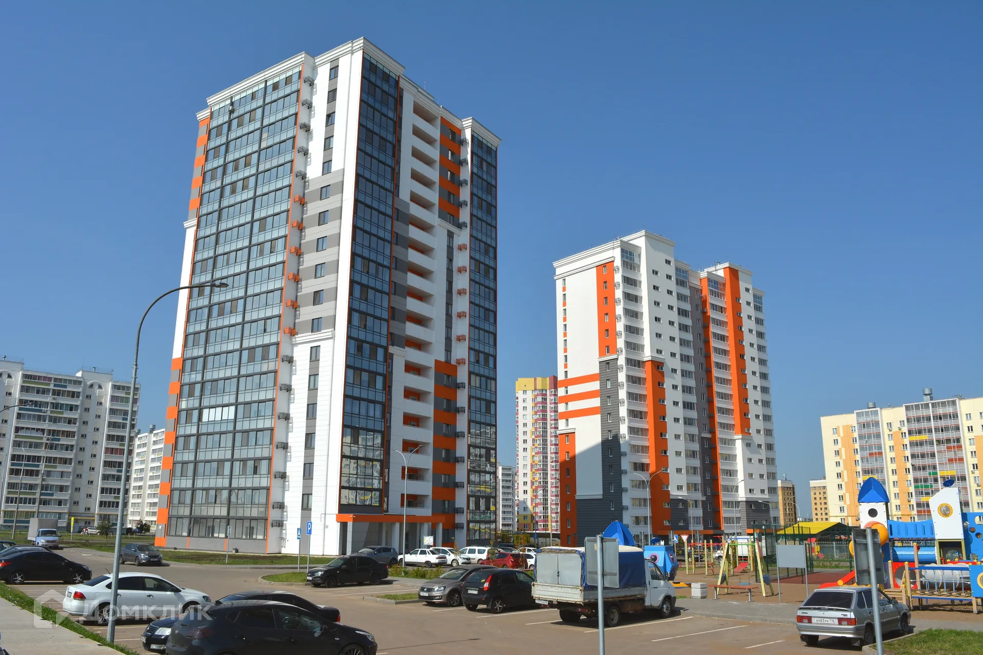 Планировка 1-комнатной квартиры 40.1 м² в ЖК Мкрн. "Дружный", г. Набережные Челны — фото 1