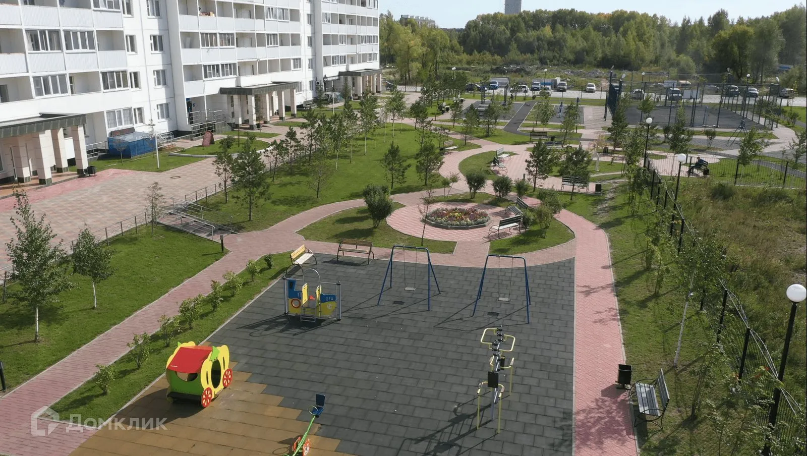 Планировка 2-комнатной квартиры 43.99 м² в ЖК "Радуга Сибири", г. Новосибирск — фото 5