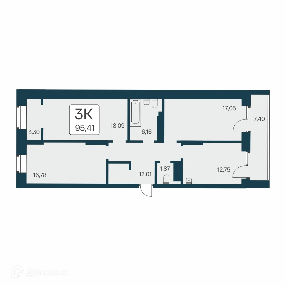 Фото квартиры в ЖК Сакура парк