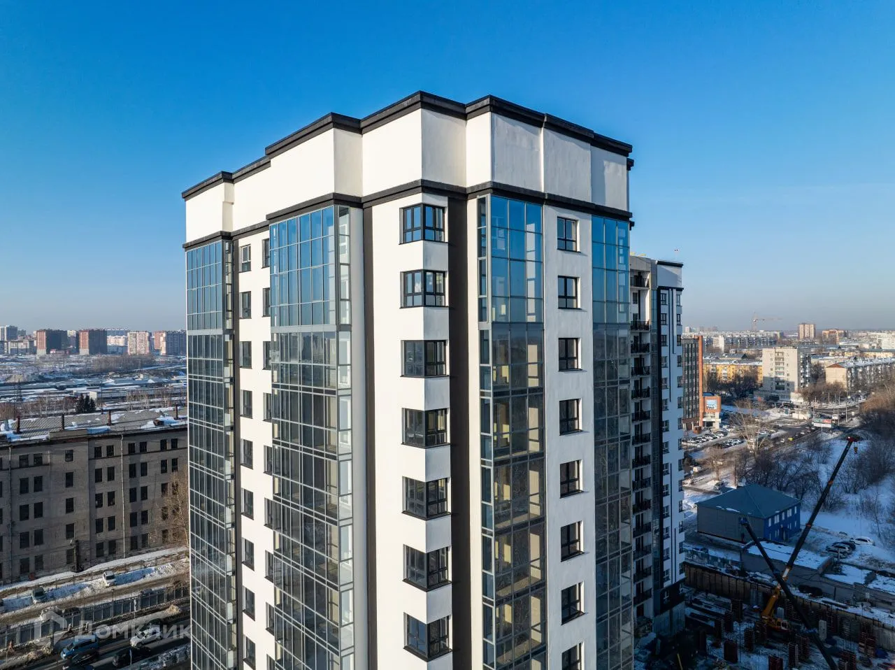 Планировка 2-комнатной квартиры 63.8 м² в ЖК "Ежевика", г. Новосибирск — фото 2