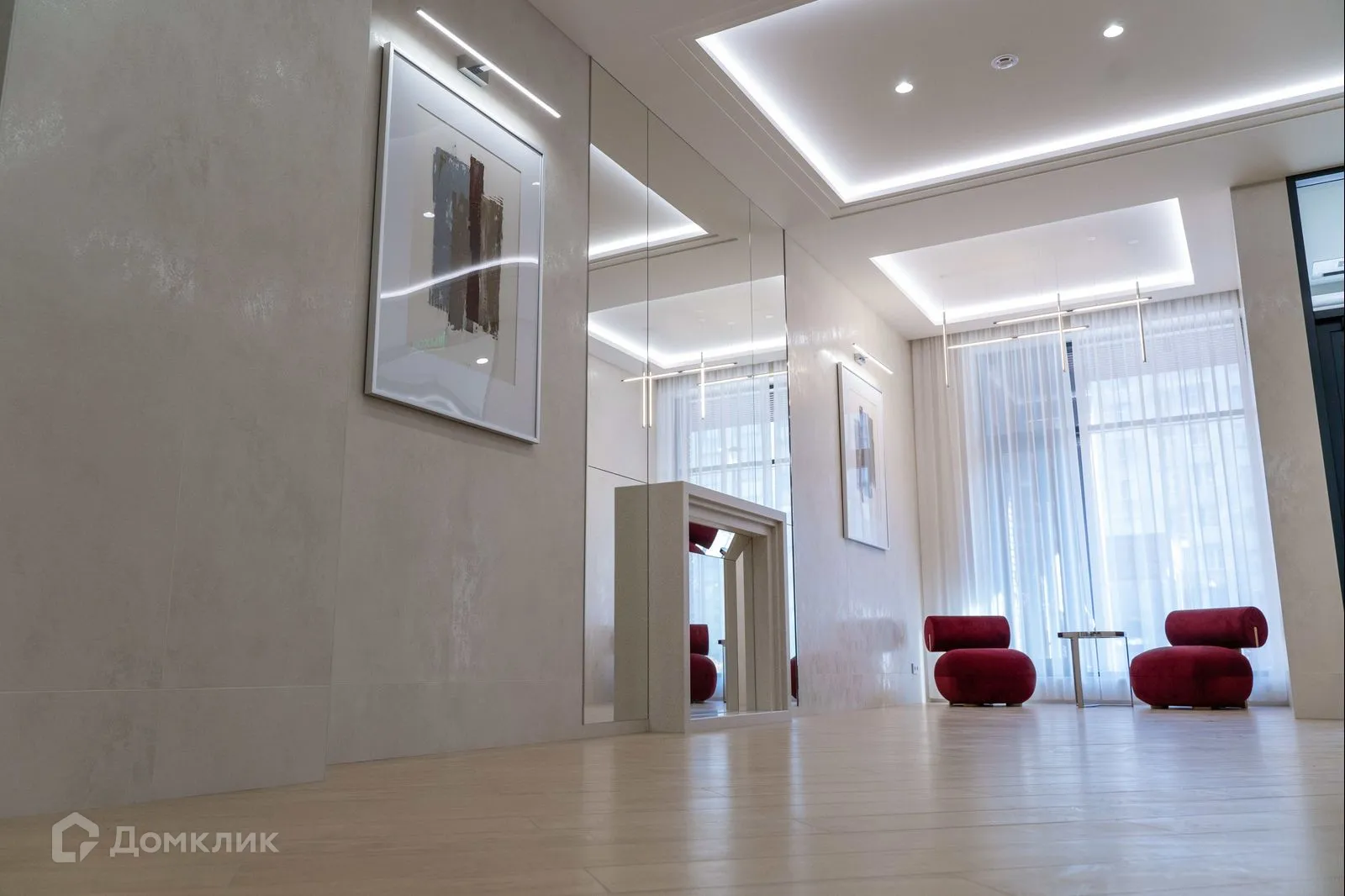 Планировка 2-комнатной квартиры 45.7 м² в ЖК Дом Державина 50, г. Новосибирск — фото 7