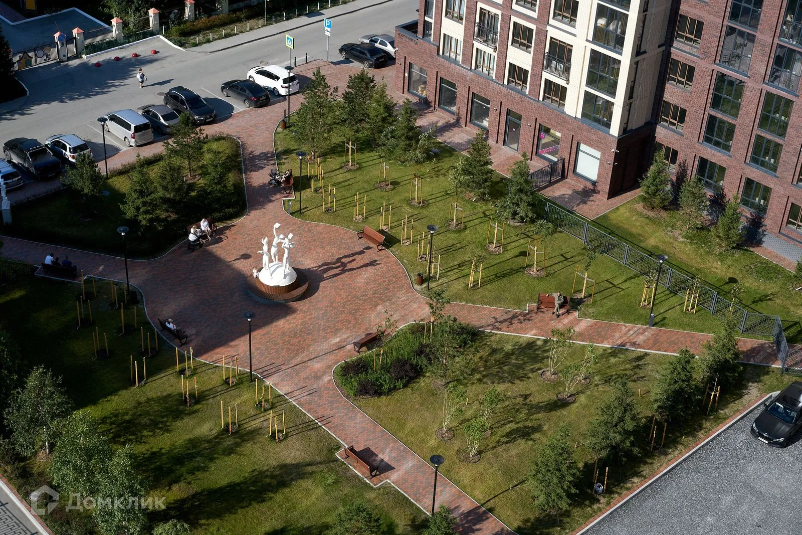 Планировка 2-комнатной квартиры 45.7 м² в ЖК Дом Державина 50, г. Новосибирск — фото 14