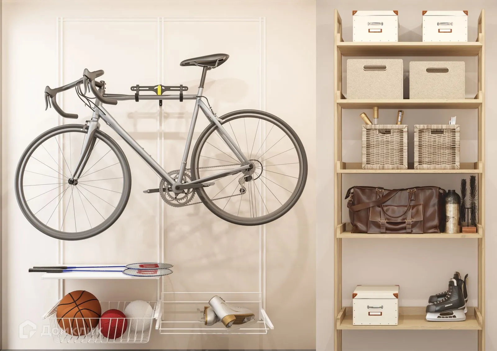 Планировка 2-комнатной квартиры 45.7 м² в ЖК Дом Державина 50, г. Новосибирск — фото 28