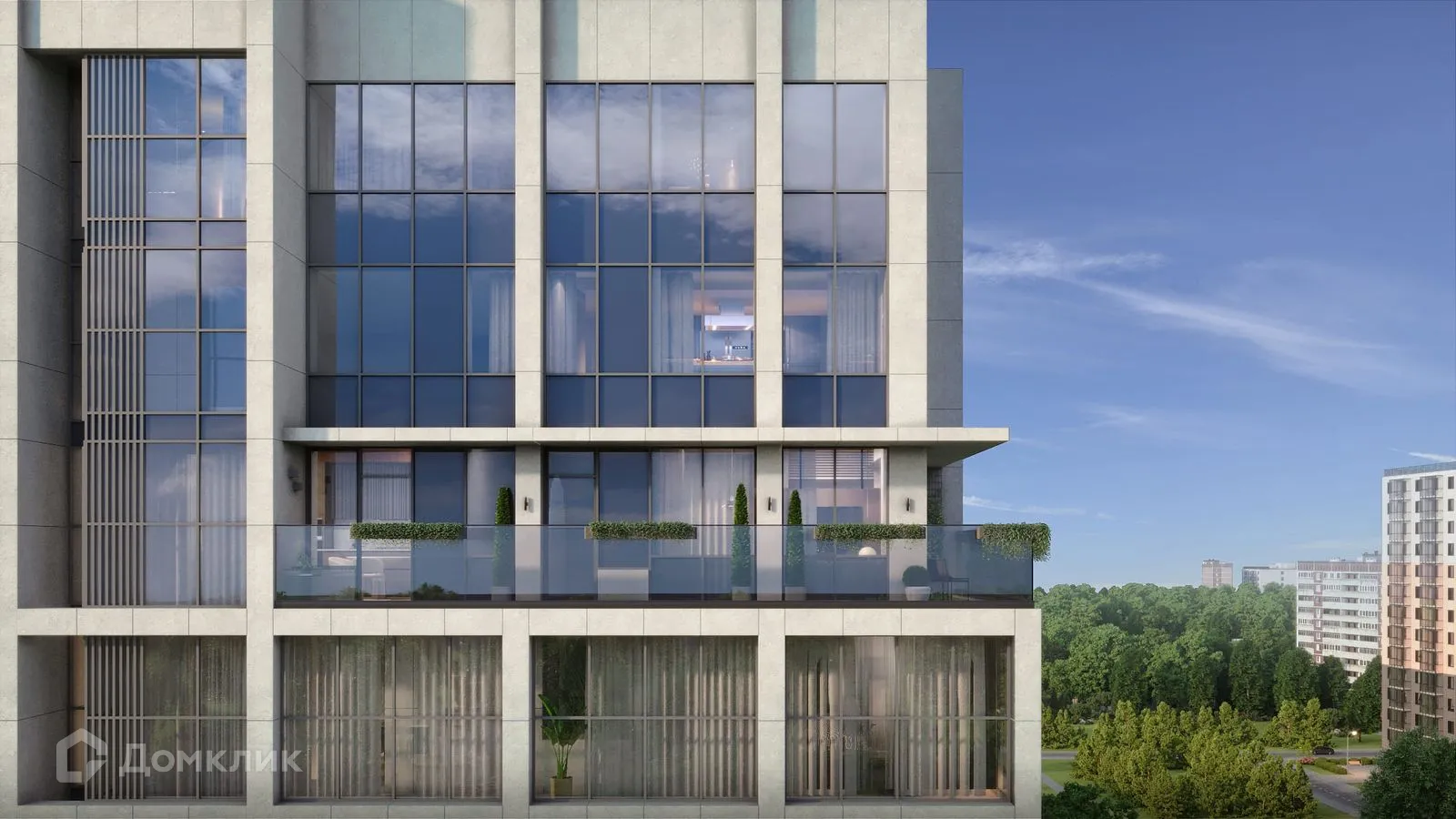 Планировка 3-комнатной квартиры 84.4 м² в ЖК  GORIZONT  (ГОРИЗОНТ), г. Новосибирск — фото 14