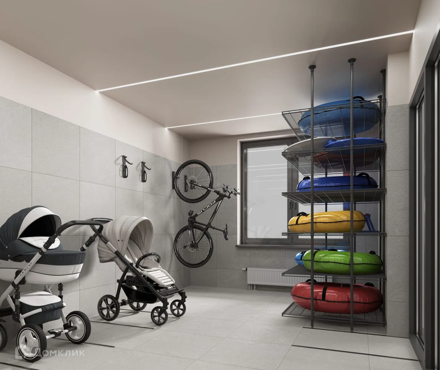 Планировка 3-комнатной квартиры 84.4 м² в ЖК  GORIZONT  (ГОРИЗОНТ), г. Новосибирск — фото 16