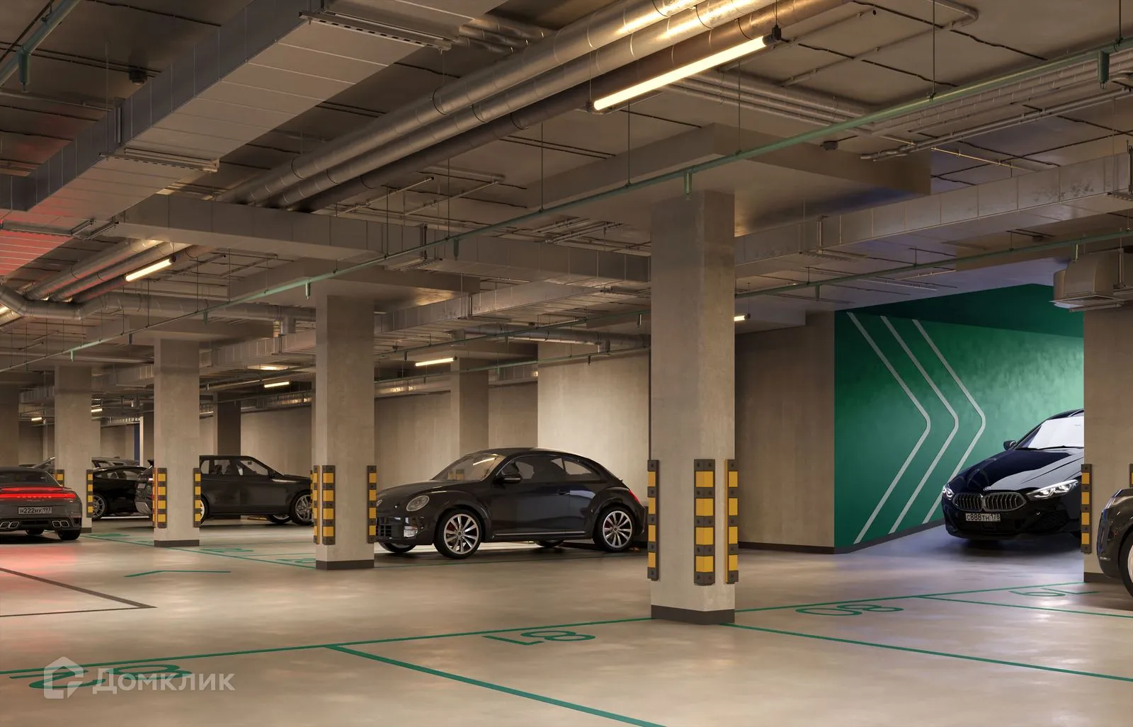 Планировка 3-комнатной квартиры 84.4 м² в ЖК  GORIZONT  (ГОРИЗОНТ), г. Новосибирск — фото 19