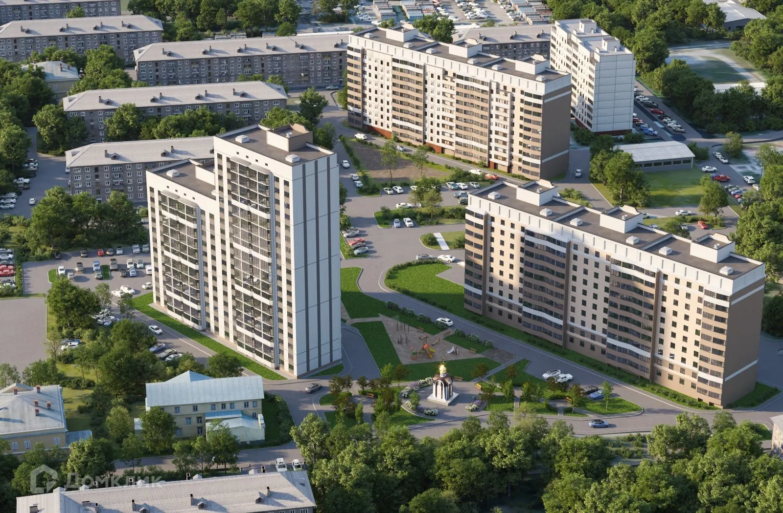 Планировка 2-комнатной квартиры 47.2 м² в ЖК "Знаменский", г. Новосибирск — фото 2