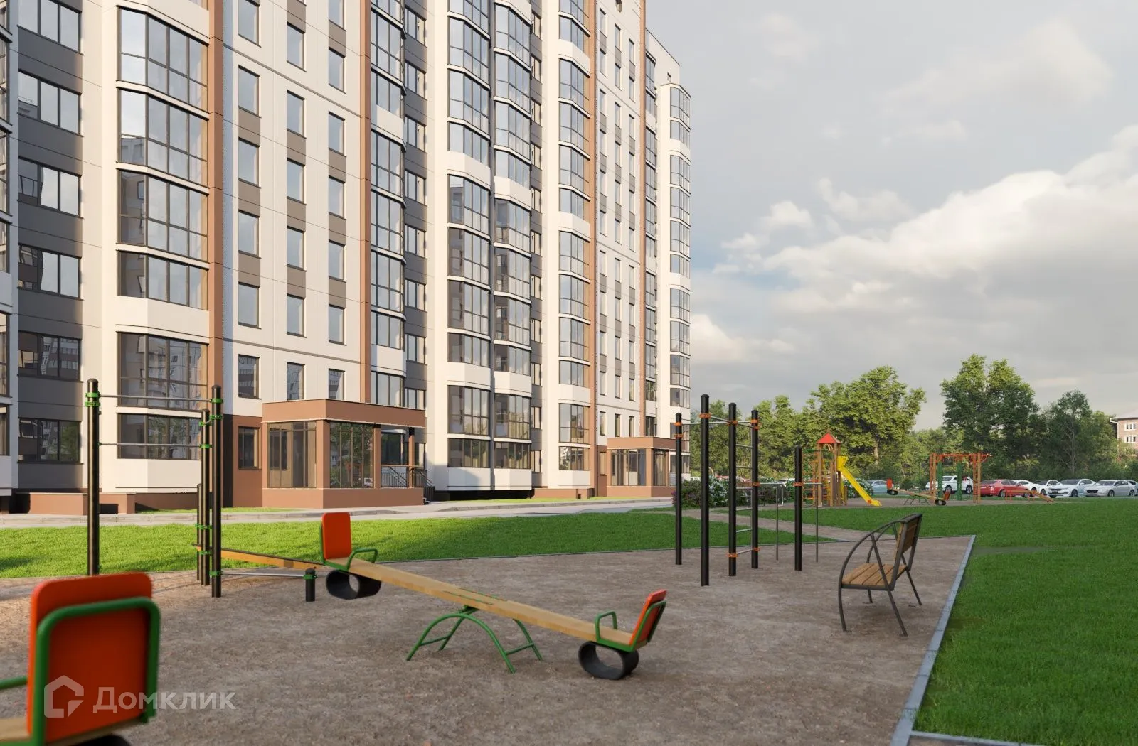 Планировка 2-комнатной квартиры 47.2 м² в ЖК "Знаменский", г. Новосибирск — фото 6