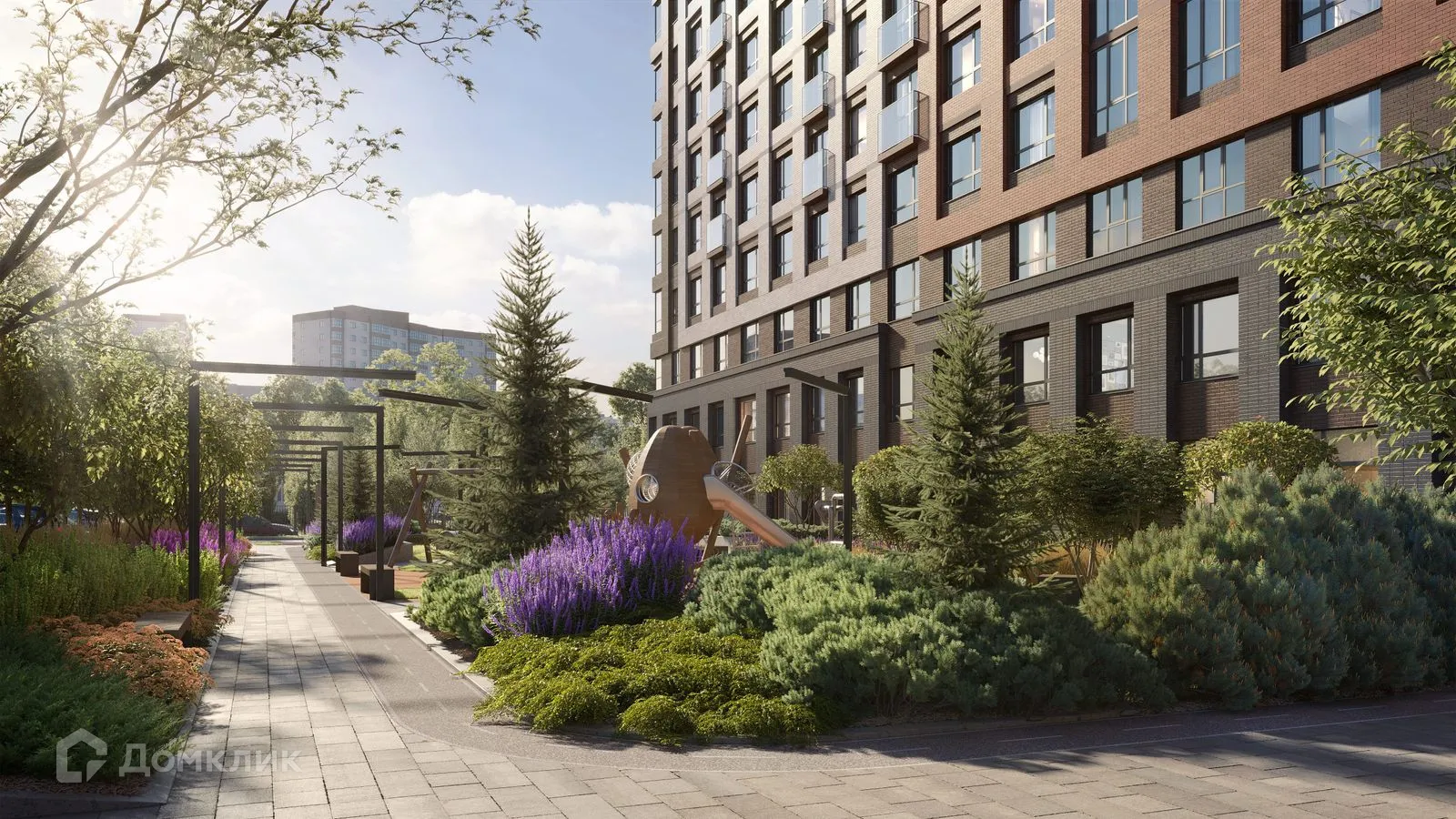 Планировка 1-комнатной квартиры 48.9 м² в ЖК Прованс, г. Новосибирск — фото 16