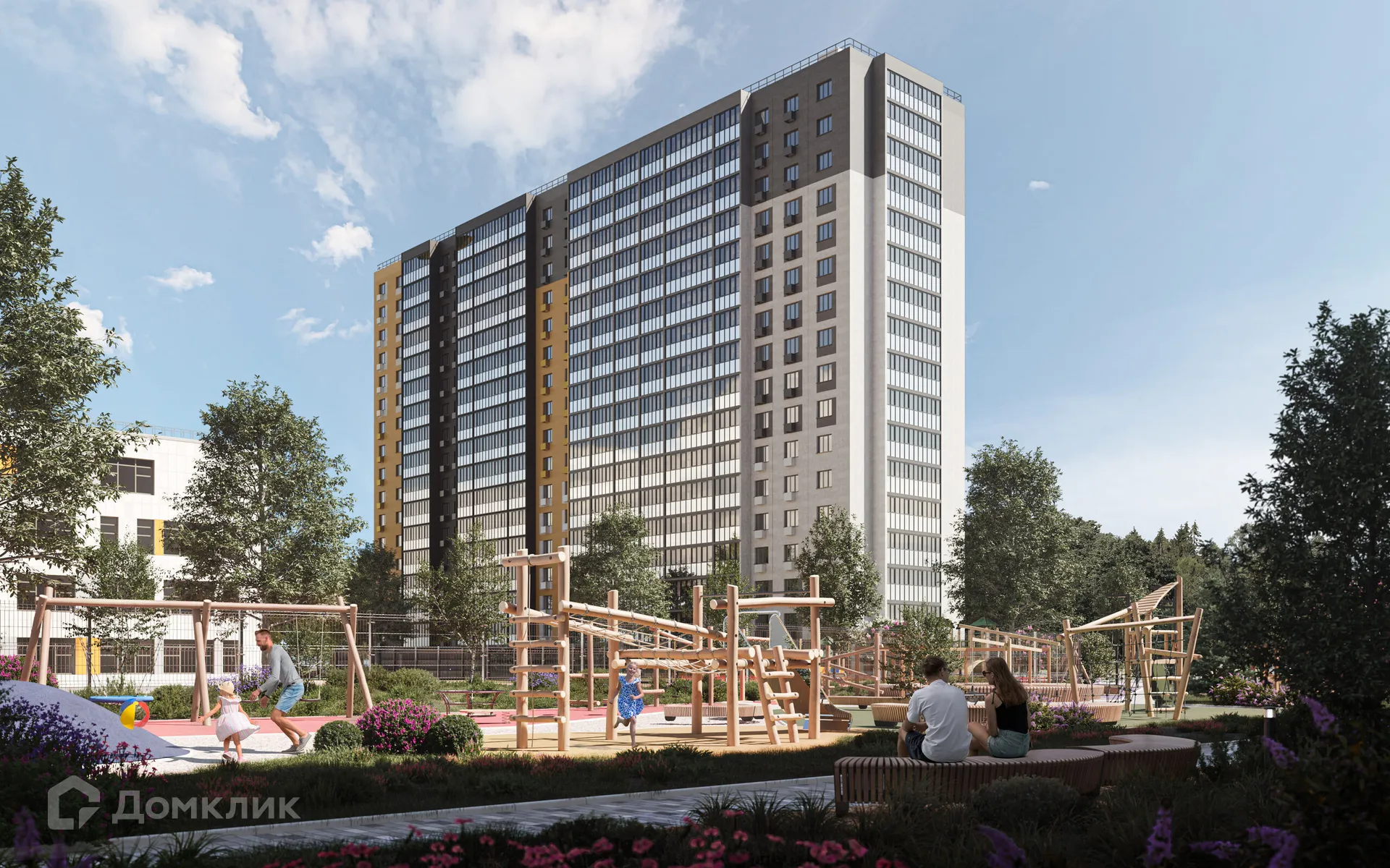 Планировка 1-комнатной квартиры 39.2 м² в ЖК Семейный квартал, г. Новосибирск — фото 2