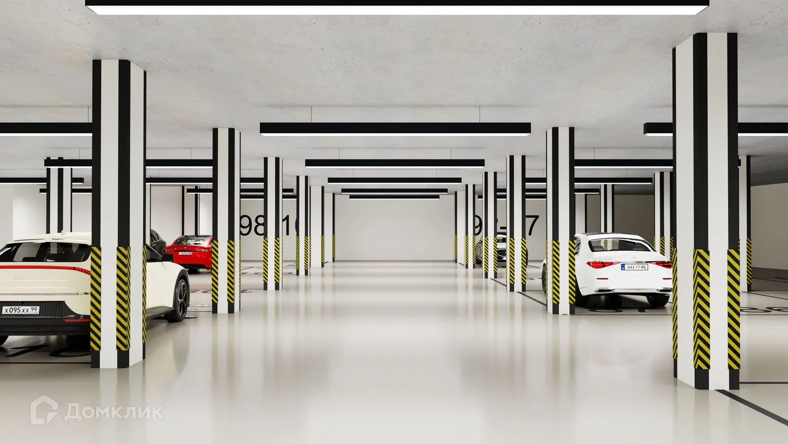 Планировка 1-комнатной квартиры 42.7 м² в ЖК Жилой комплекс "LUNA" (ЛУНА), г. Новосибирск — фото 5