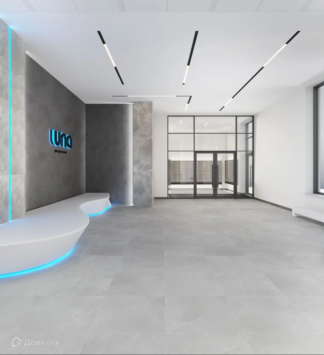 Планировка 1-комнатной квартиры 42.7 м² в ЖК Жилой комплекс "LUNA" (ЛУНА), г. Новосибирск — фото 11