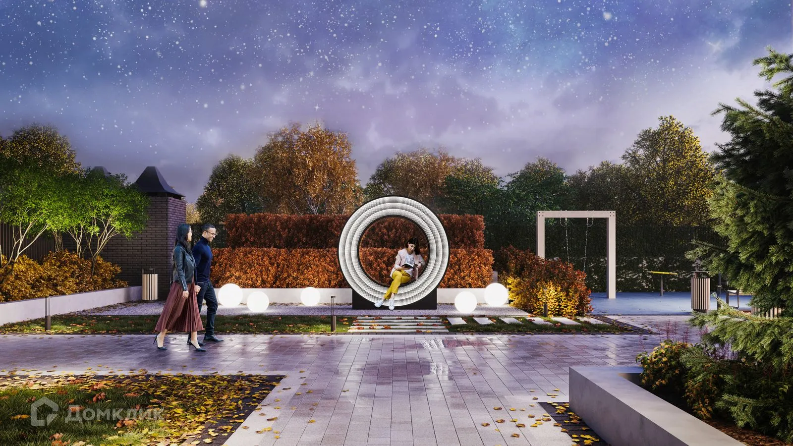 Планировка 1-комнатной квартиры 42.7 м² в ЖК Жилой комплекс "LUNA" (ЛУНА), г. Новосибирск — фото 12