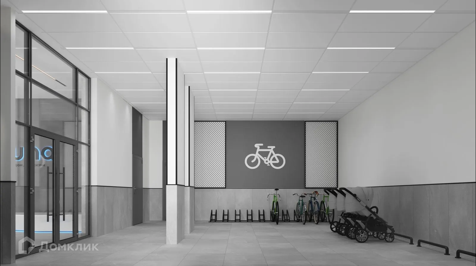 Планировка 1-комнатной квартиры 42.7 м² в ЖК Жилой комплекс "LUNA" (ЛУНА), г. Новосибирск — фото 13