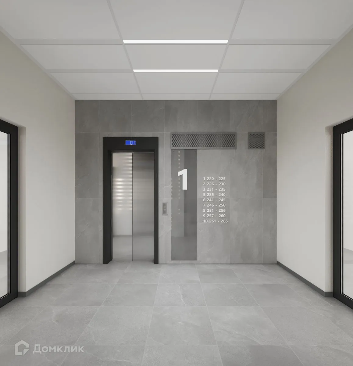 Планировка 1-комнатной квартиры 42.7 м² в ЖК Жилой комплекс "LUNA" (ЛУНА), г. Новосибирск — фото 22