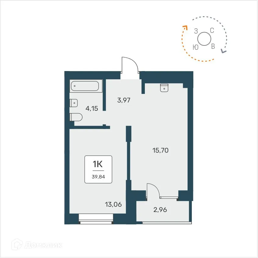 Фото квартиры в ЖК Расцветай на Авиастроителей