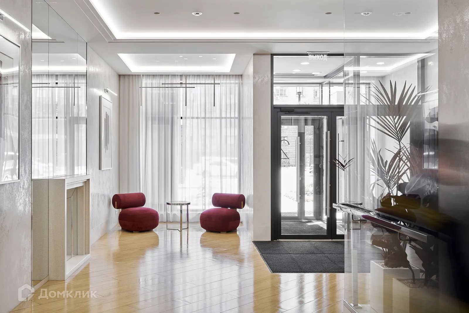 Планировка 2-комнатной квартиры 47.9 м² в ЖК Дом Державина 50, г. Новосибирск — фото 16