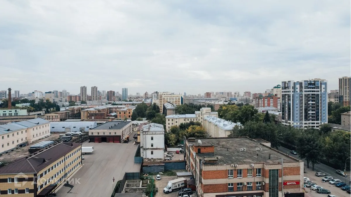 Планировка 2-комнатной квартиры 42.9 м² в ЖК Нобель, г. Новосибирск — фото 4