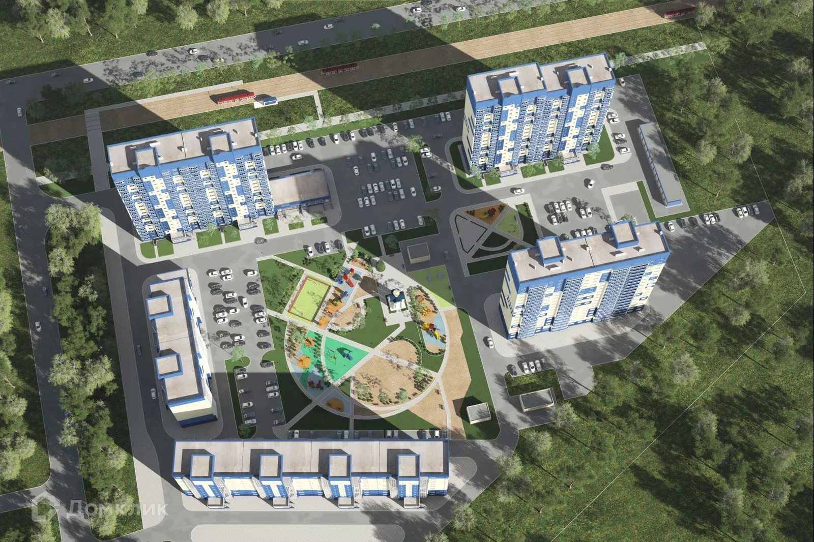 Планировка 1-комнатной квартиры 47.3 м² в ЖК Софийский квартал, г. Новосибирск — фото 4