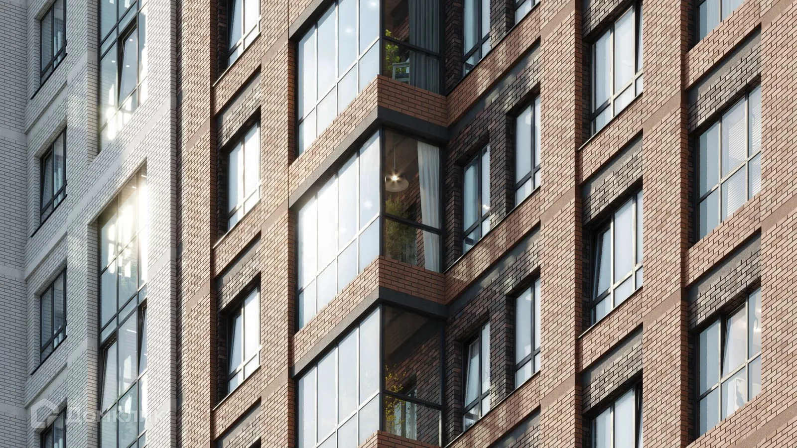 Планировка 2-комнатной квартиры 56.8 м² в ЖК Прованс, г. Новосибирск — фото 4