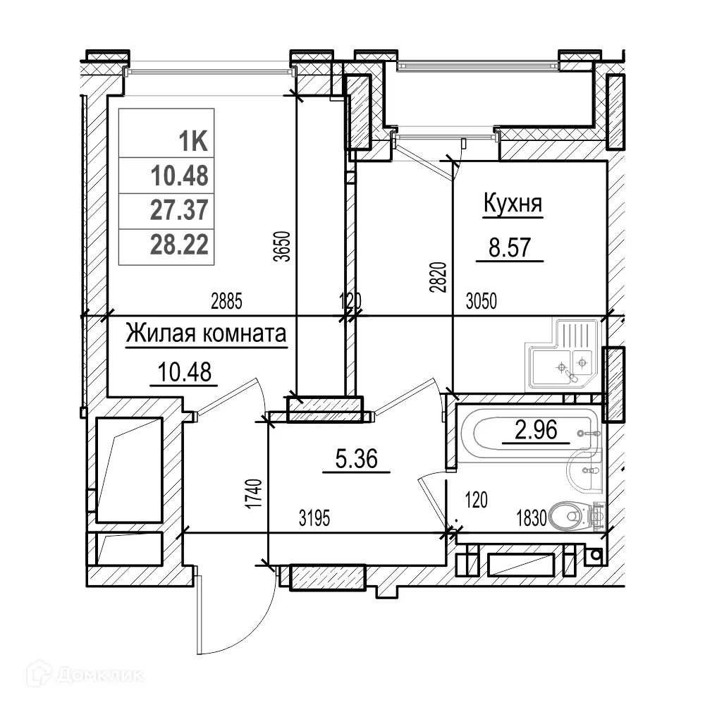 Фото квартиры в ЖК Чернышевский